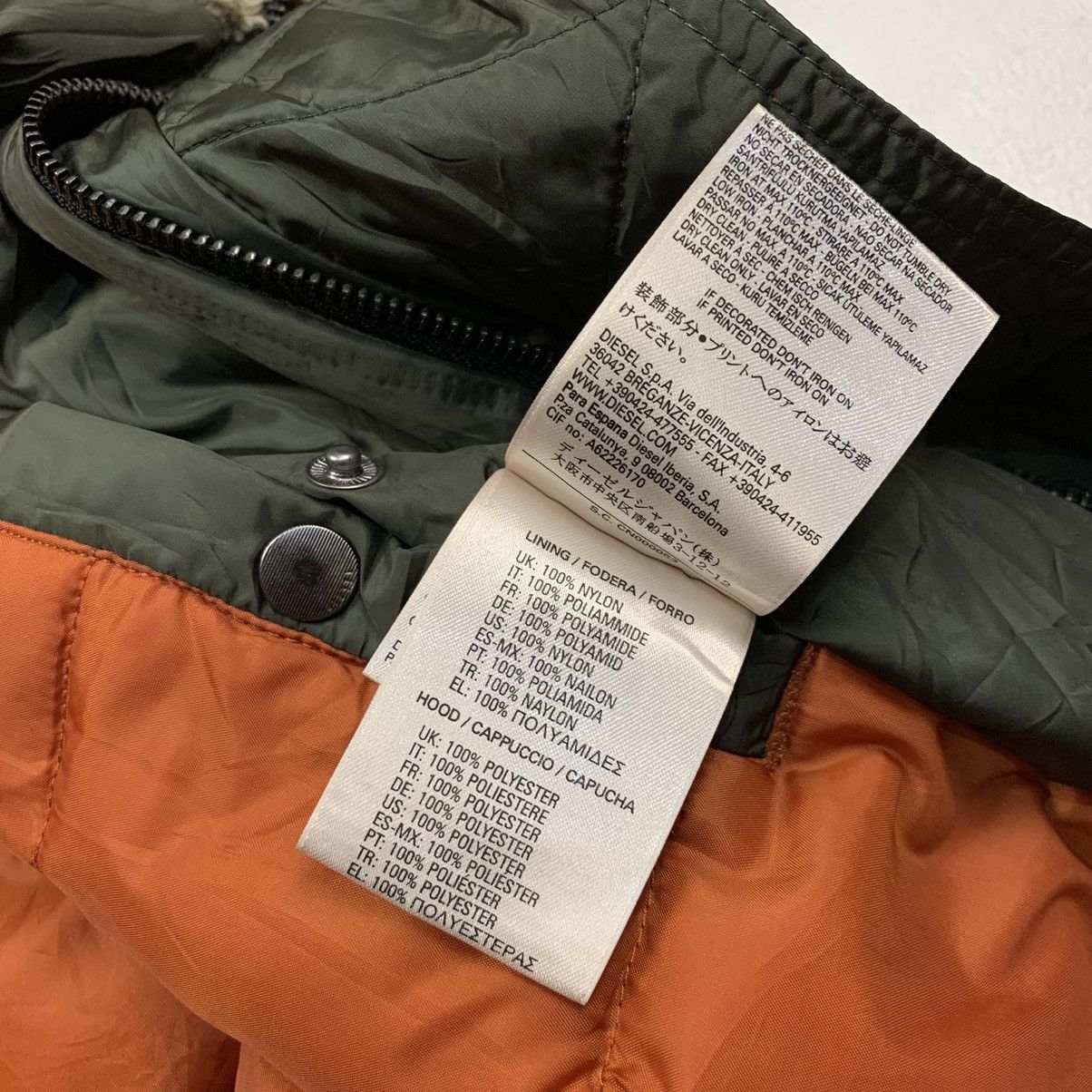 Diesel Diesel puffer fur bomber jacket Size US XL / EU 56 / 4 - 11 Thumbnail