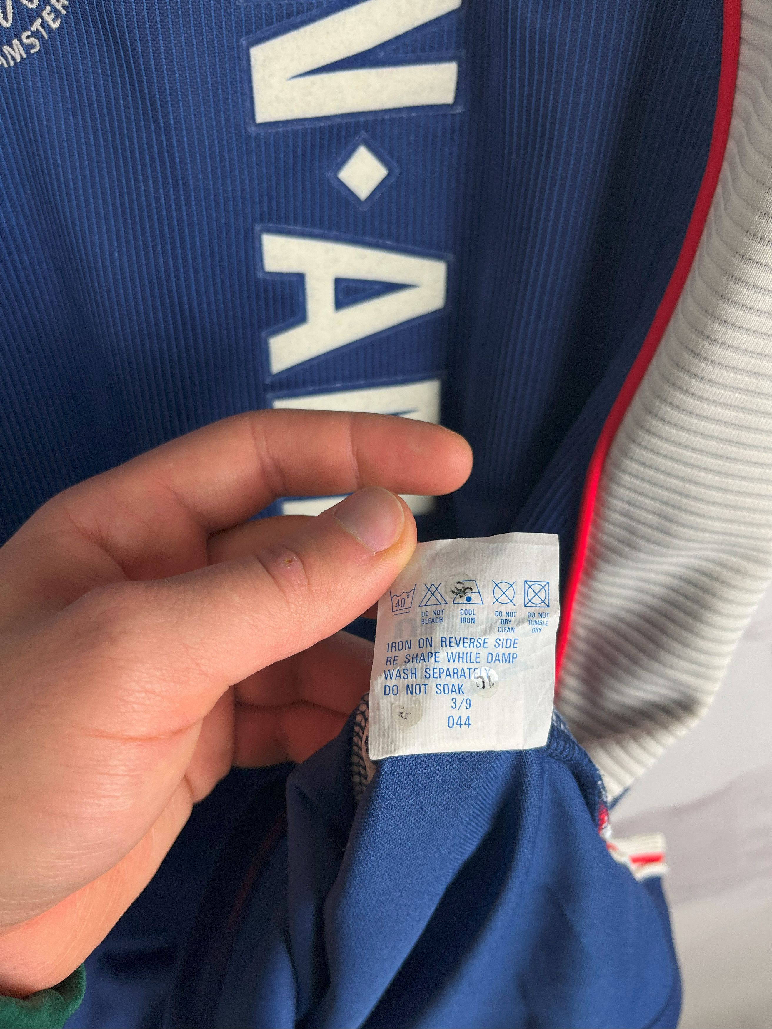 Umbro × Vintage Vintage Umbro Ajax Amsterdam Football Jersey 99 - 00 Season Size US XL / EU 56 / 4 - 12 Thumbnail
