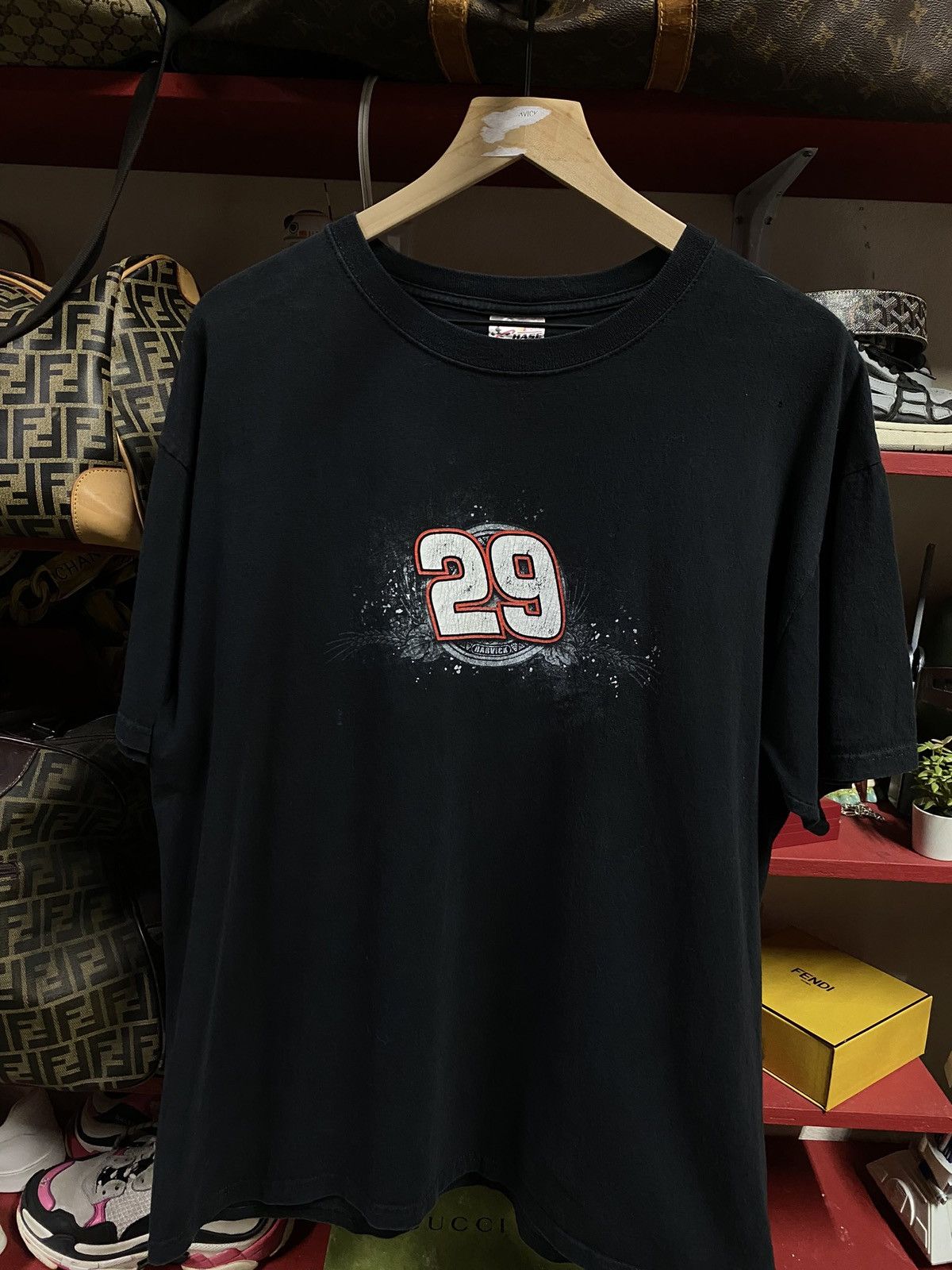 NASCAR Vintage 00’ Nascar Racer Tee Shirt XLarge Size US XL / EU 56 / 4 - 2 Thumbnail