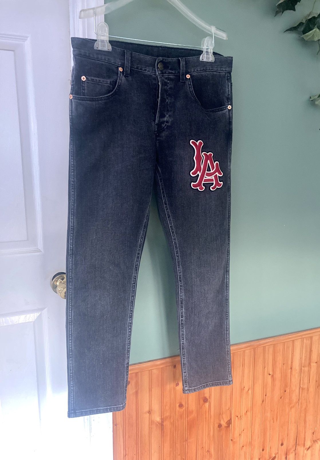 Gucci Gucci MLB LA Dodgers denim Size US 32 / EU 48 - 2 Thumbnail