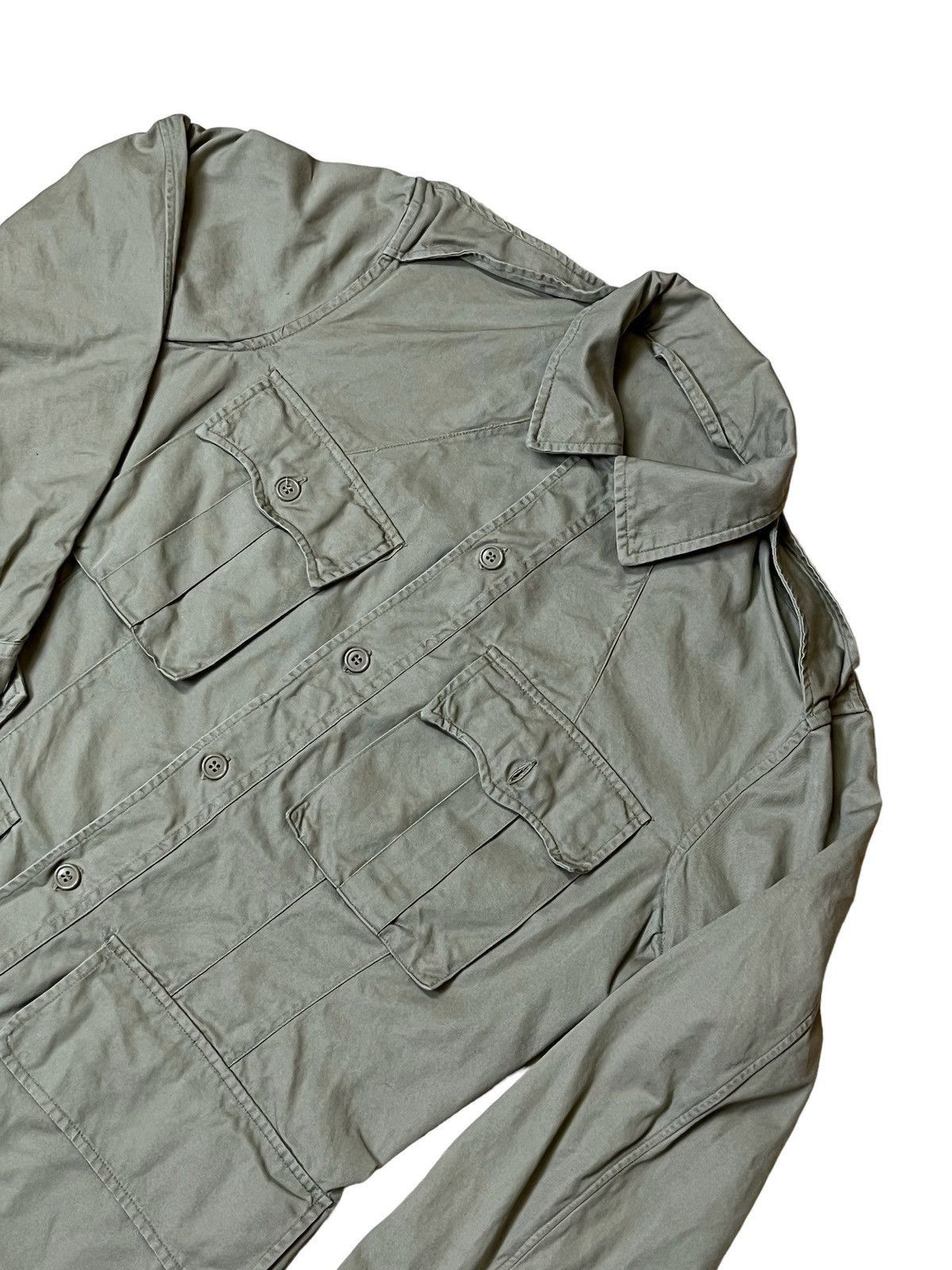 Vintage VINTAGE 50s US ARMY USAF KOREA WAR ERA TROPICAL 38L JACKET Size US M / EU 48-50 / 2 - 3 Thumbnail
