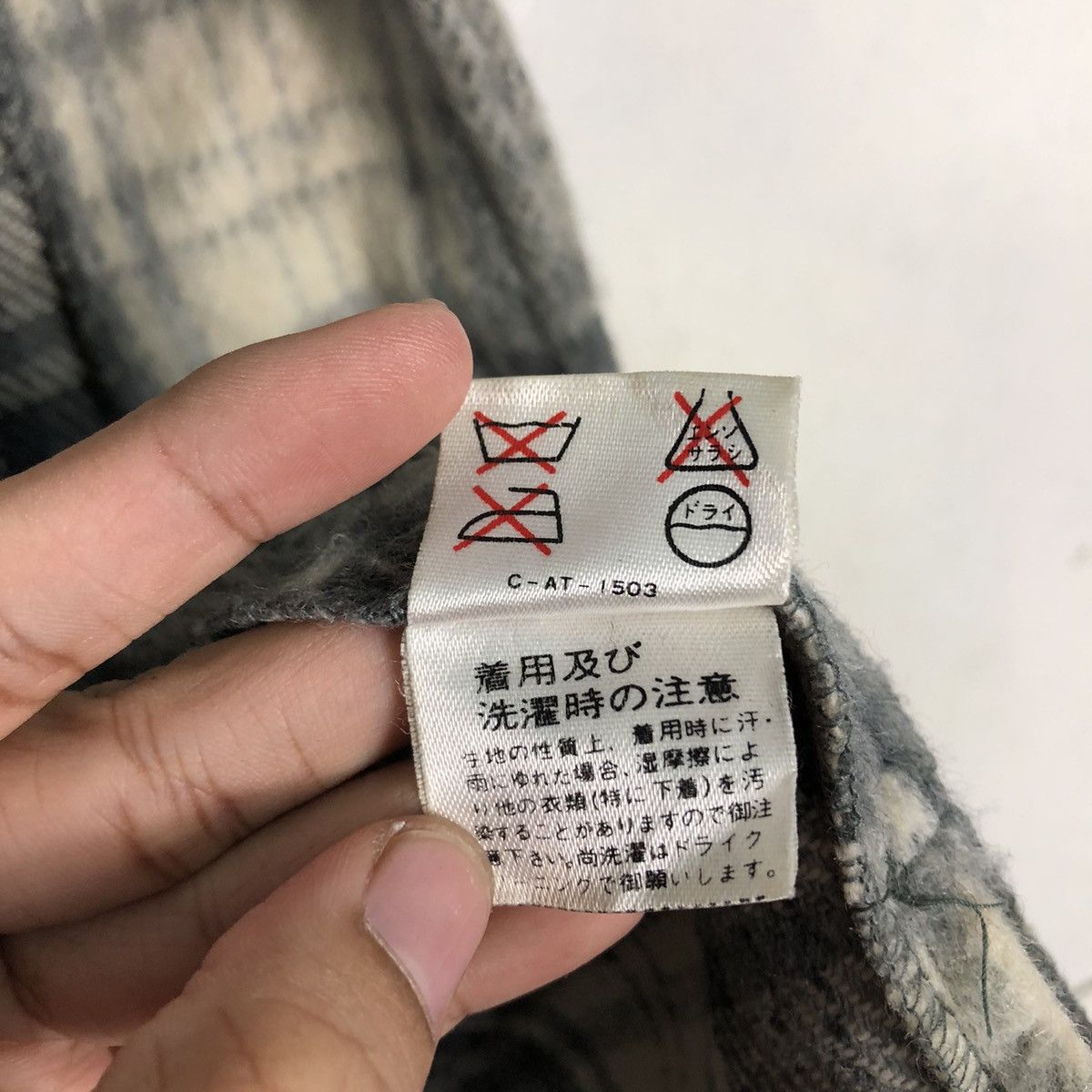 Japanese Brand 📌Vintage Wool Jacket Flannel Spade Mashie Tartan Design Size US L / EU 52-54 / 3 - 20 Thumbnail