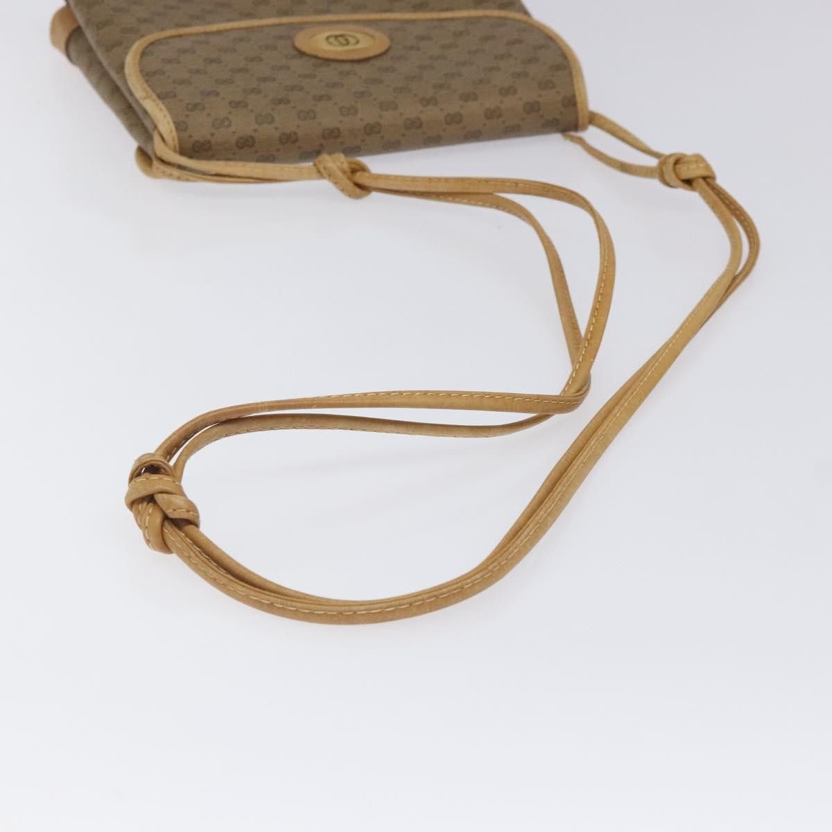 Gucci GUCCI Micro GG Canvas Shoulder Bag Pvc Leather Beige Size ONE SIZE - 7 Thumbnail