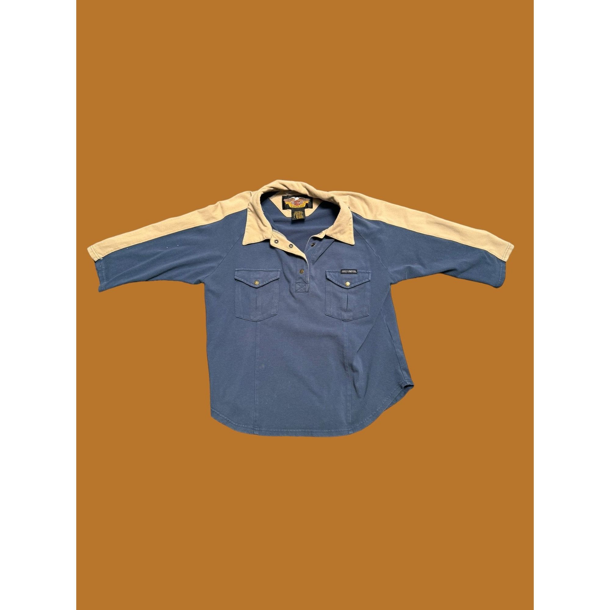 Harley Davidson Classic Harley Davidson Pocket Shirt Size US S / EU 44-46 / 1 - 1 Thumbnail