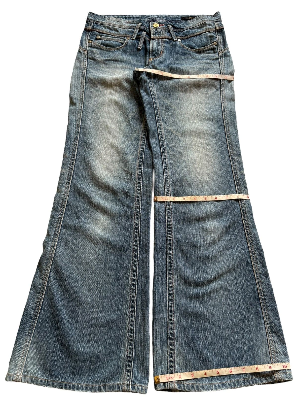 Japanese Brand Vintage Japanese Brand Mud Wash Bootcut Flare Jeans Size US 31 - 15 Thumbnail
