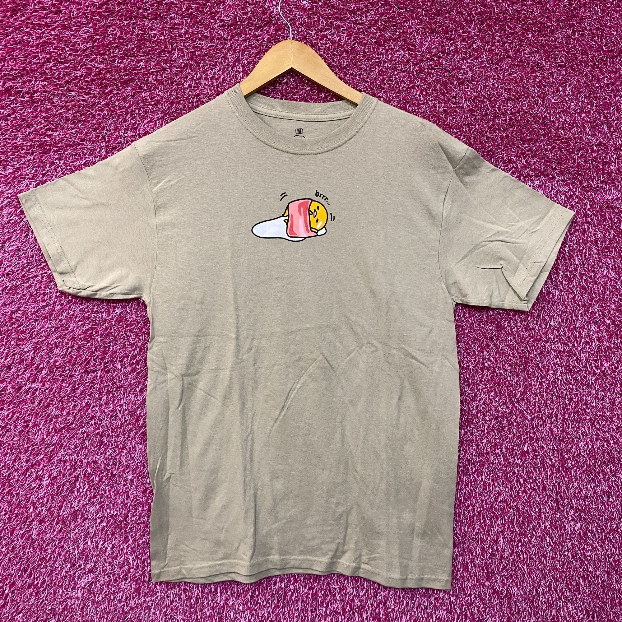 Other Gudetama The Lazy Egg Brrr with Bacon Blankie Sanrio Tee M Size US M / EU 48-50 / 2 - 1 Thumbnail