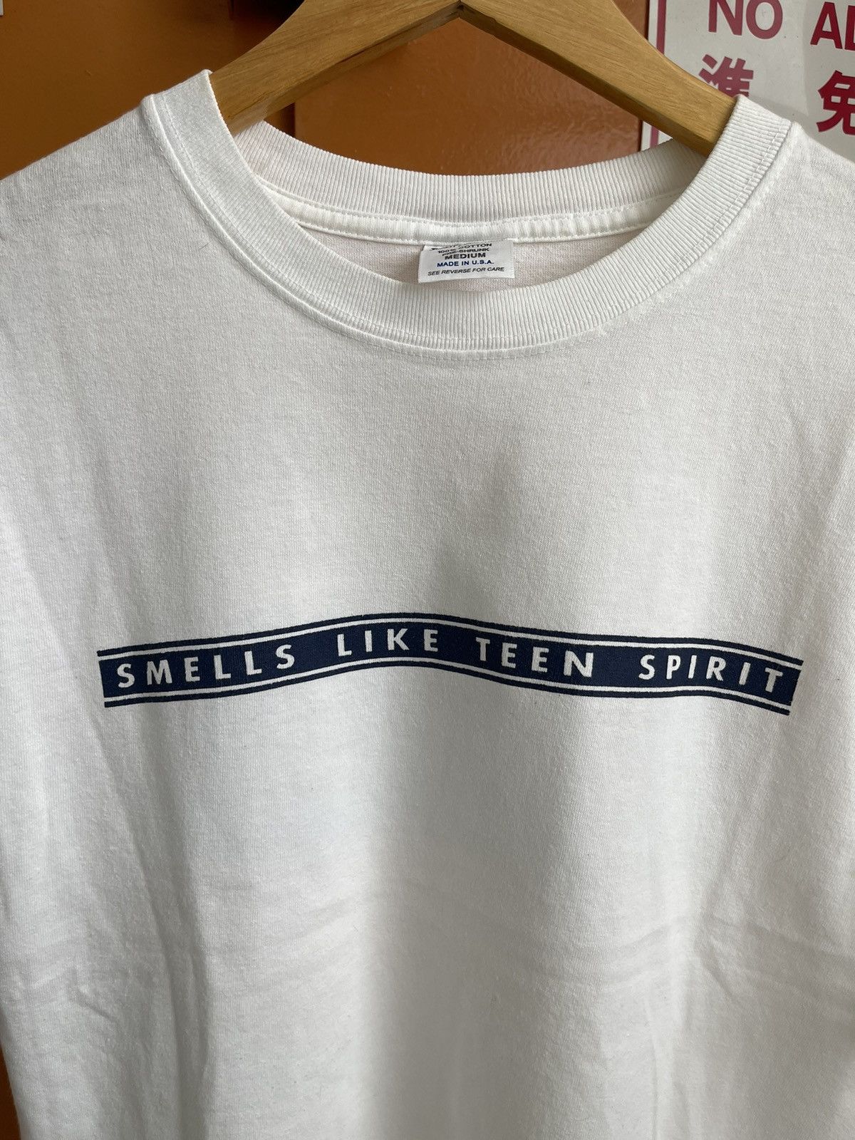 Band Tees × Vintage 1992 Vintage Nirvana Smell Like Teen Spirit Nevermind Tour Size US M / EU 48-50 / 2 - 3 Thumbnail