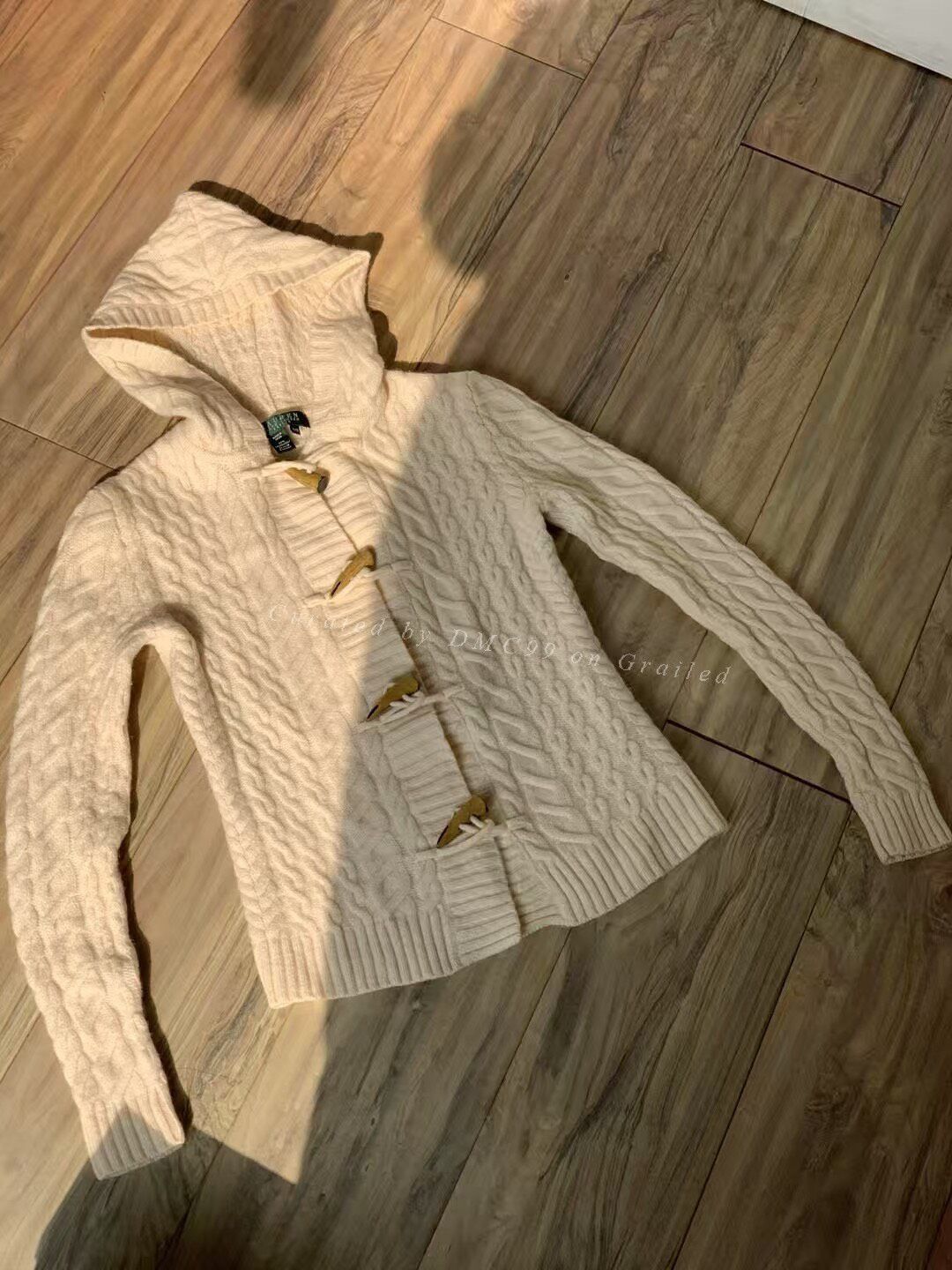 Ralph Lauren Ralph Lauren Vintage Horn Button Cardigan Size S / US 4 / IT 40 - 1 Thumbnail