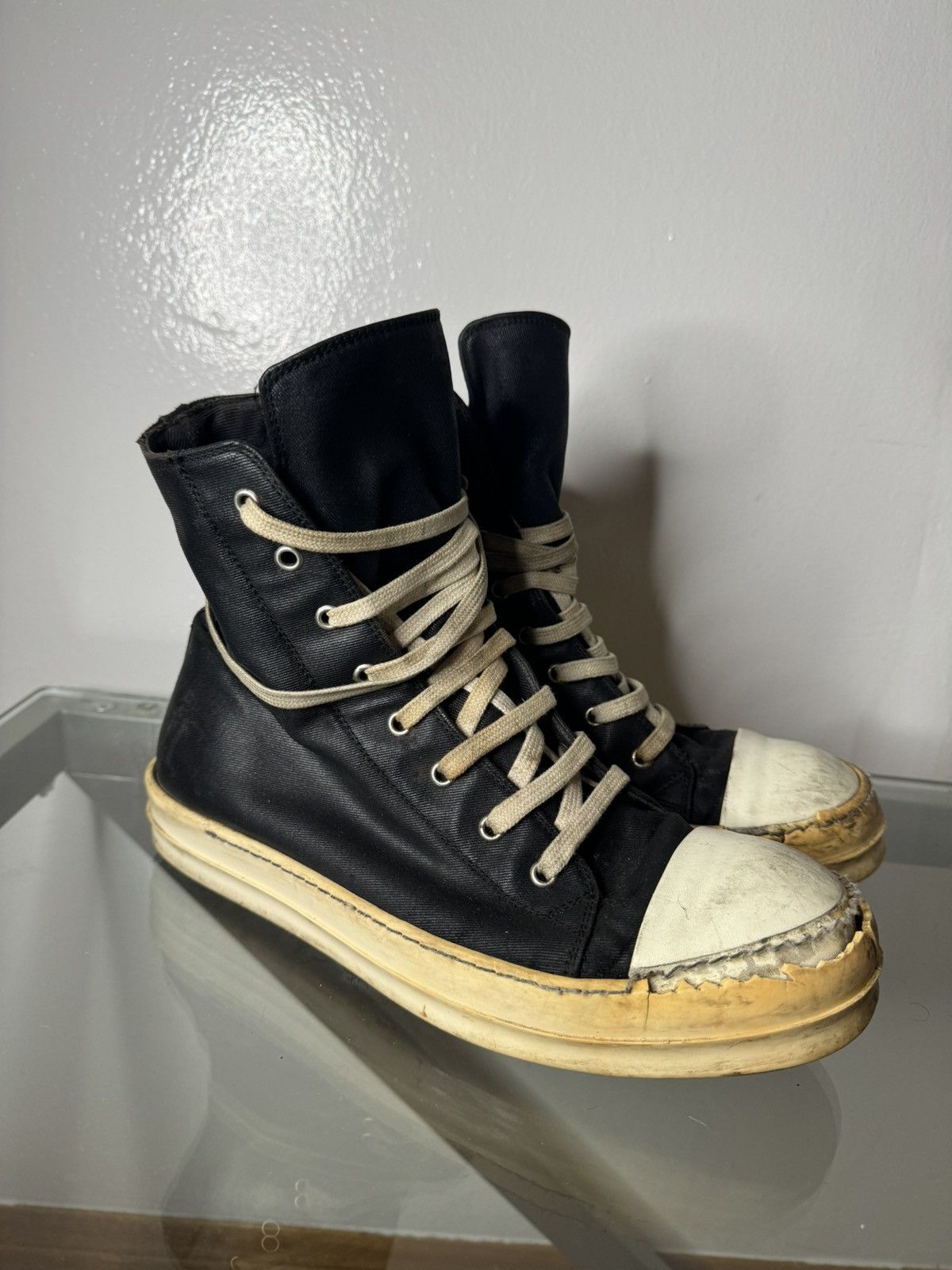 Rick Owens Rick Owens DRKSHDW Ramones Size US 9 / EU 42 - 3 Thumbnail