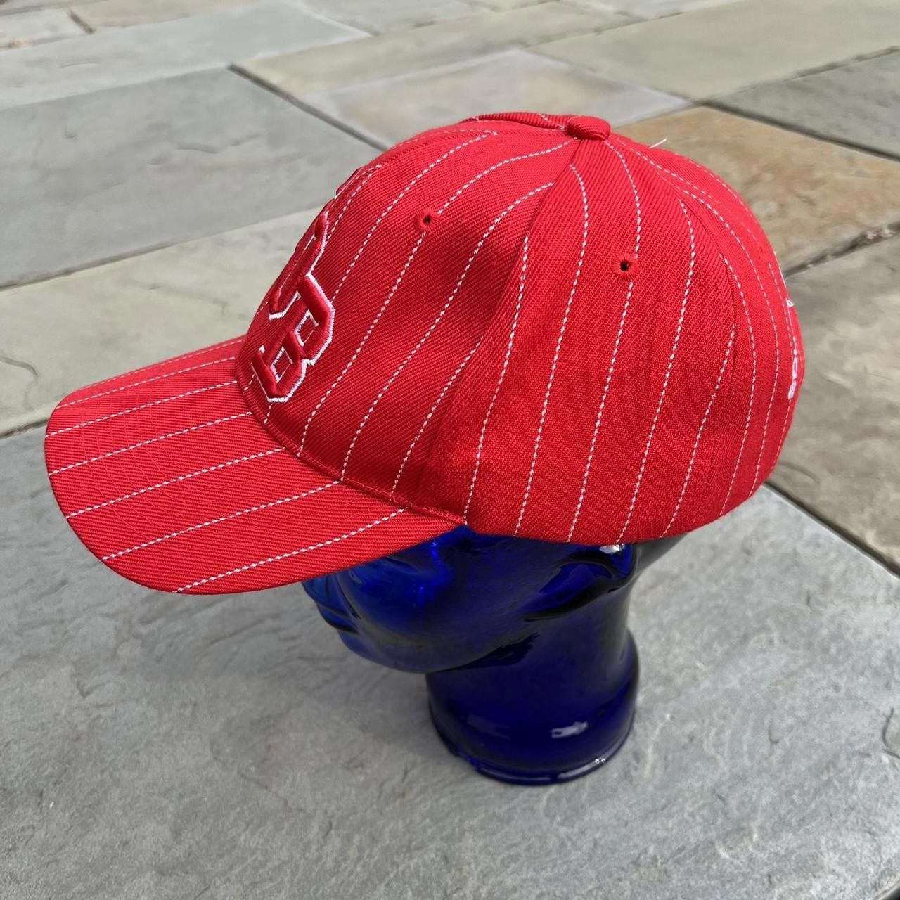 Other South of the Border Red Pinstripe SOB Strap-back Hat Size ONE SIZE - 5 Thumbnail