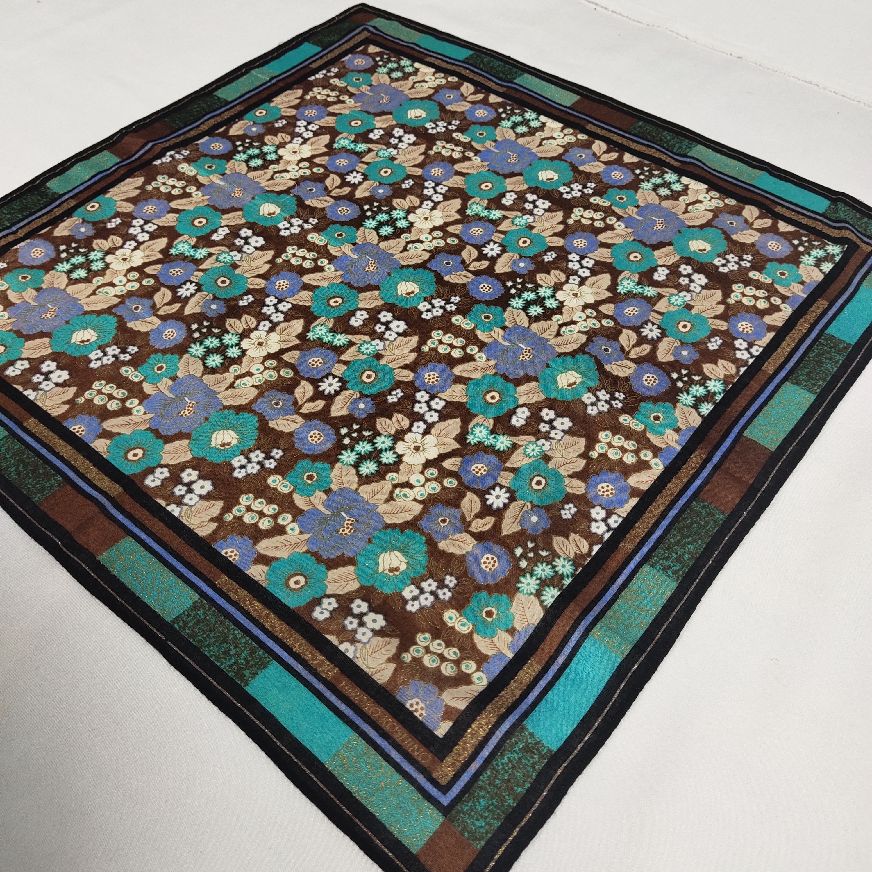 Vintage Hiroko Koshino Handkerchief / Neckcerchief / Bandana Size ONE SIZE - 4 Thumbnail