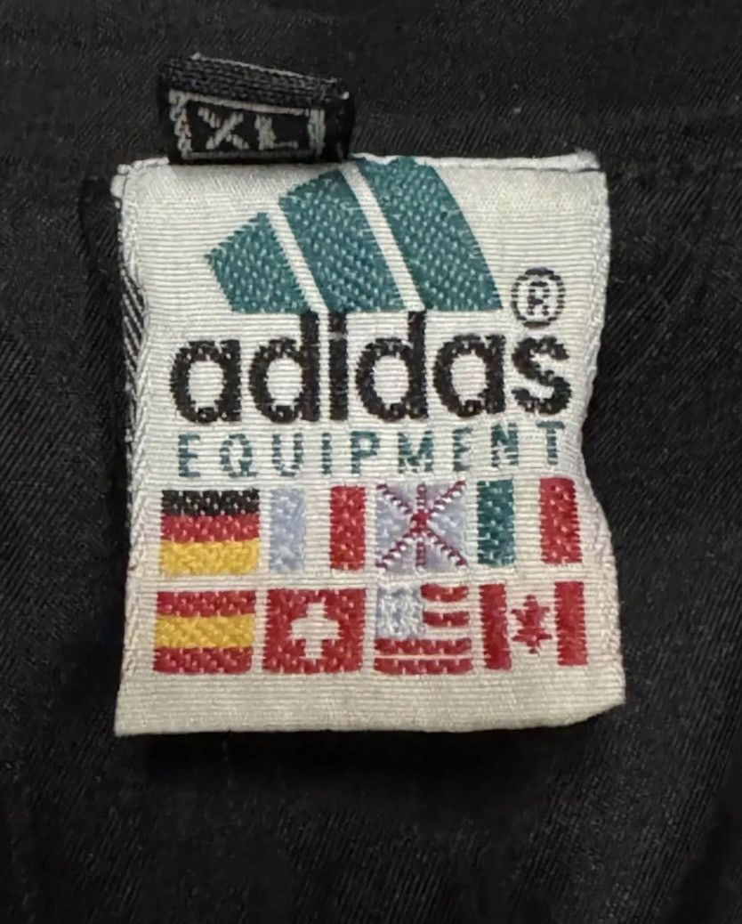 Adidas × Vintage 90s Vintage Adidas Equipment Winbreaker Size US XXL / EU 58 / 5 - 8 Thumbnail