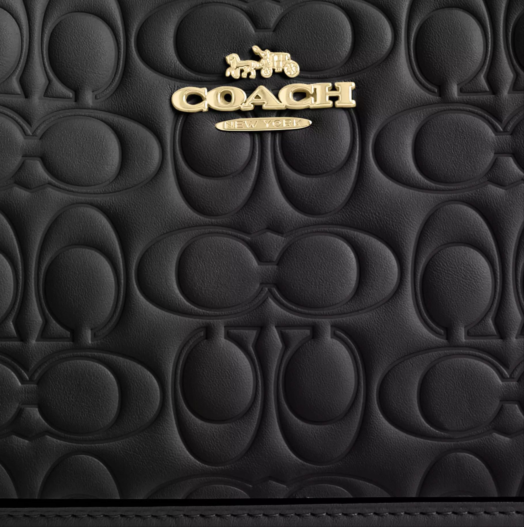 Coach Teri Shoulder Bag In Signature Leather CY774 Size ONE SIZE - 8 Thumbnail