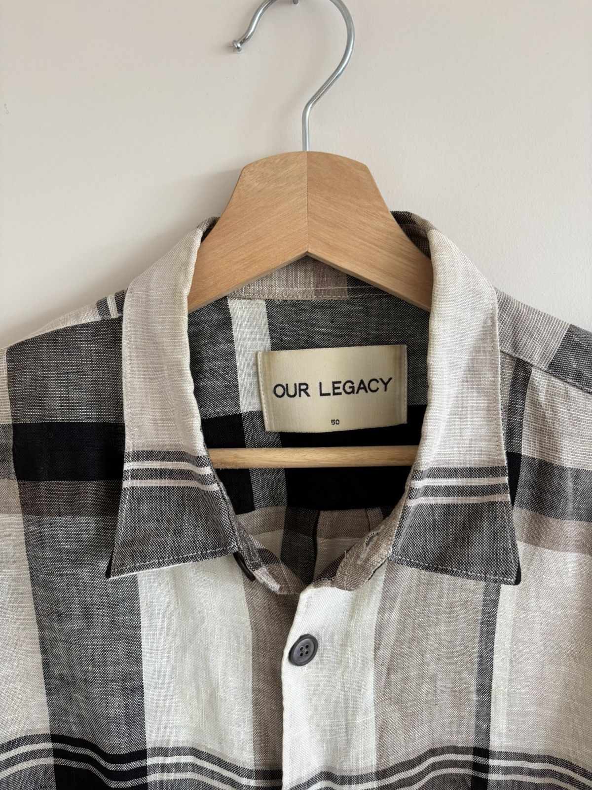 Our Legacy Boxy Linen Short Sleeve Size US M / EU 48-50 / 2 - 2 Thumbnail