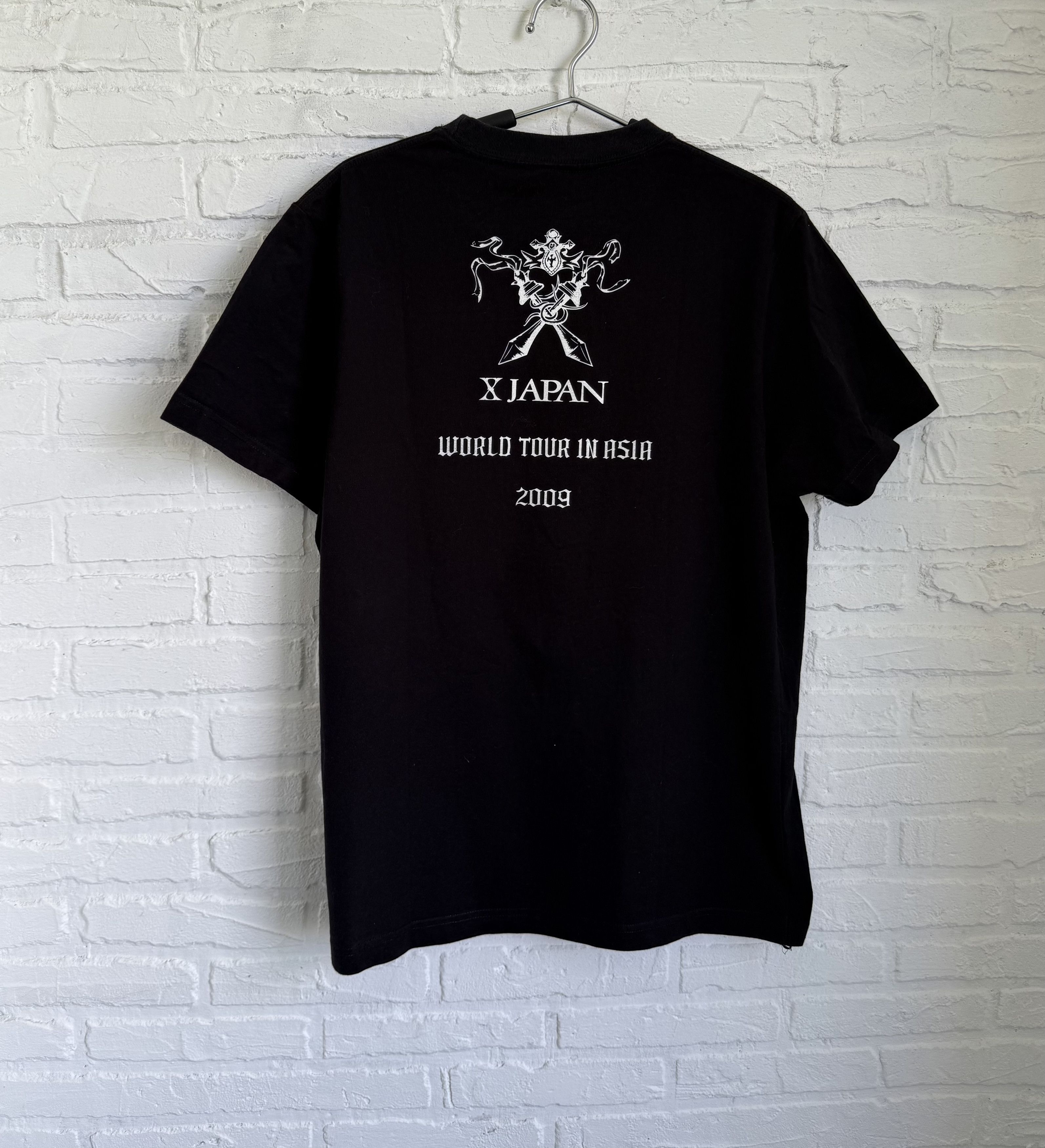 Japanese Brand × Vintage Vintage X Japan world tour in Asia 2009 t-shirt Size US L / EU 52-54 / 3 - 2 Thumbnail