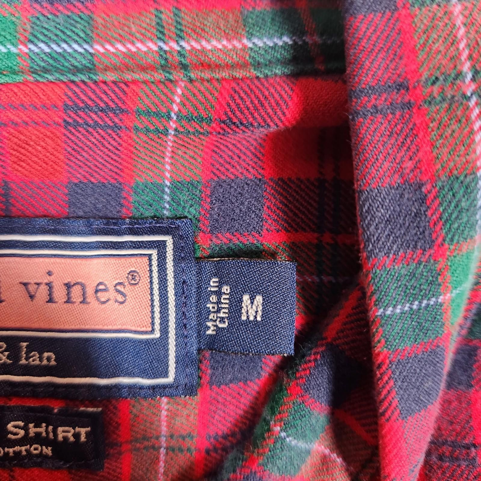 Vineyard Vines Vineyard Vines Plaid Flannel Tucker Shirt Mens Size Medium Size US M / EU 48-50 / 2 - 6 Thumbnail