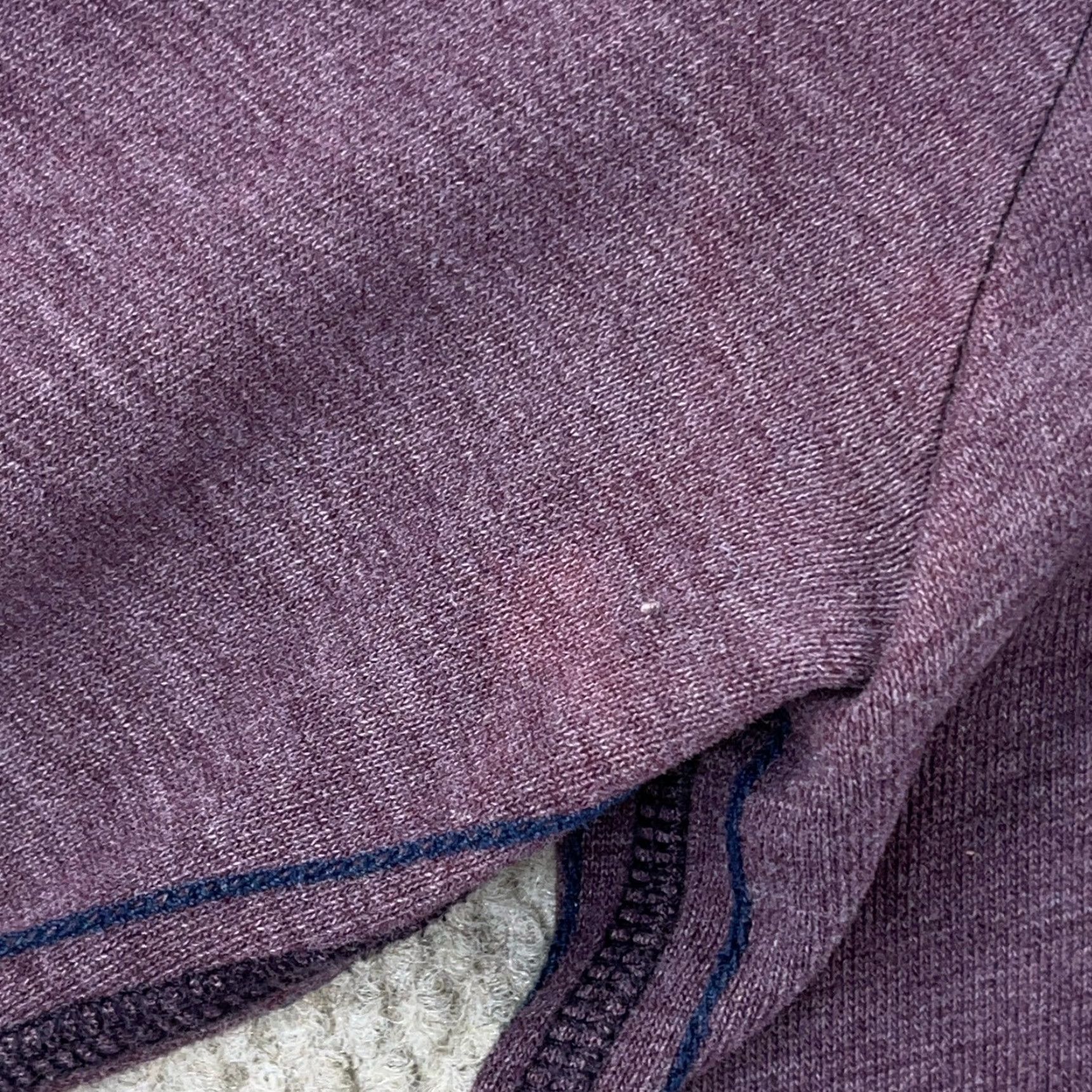 Tommy Bahama Tommy Bahama Sweater Men Large Purple Pullover Quarter Zip Sweatshirt Adult Size US L / EU 52-54 / 3 - 6 Thumbnail