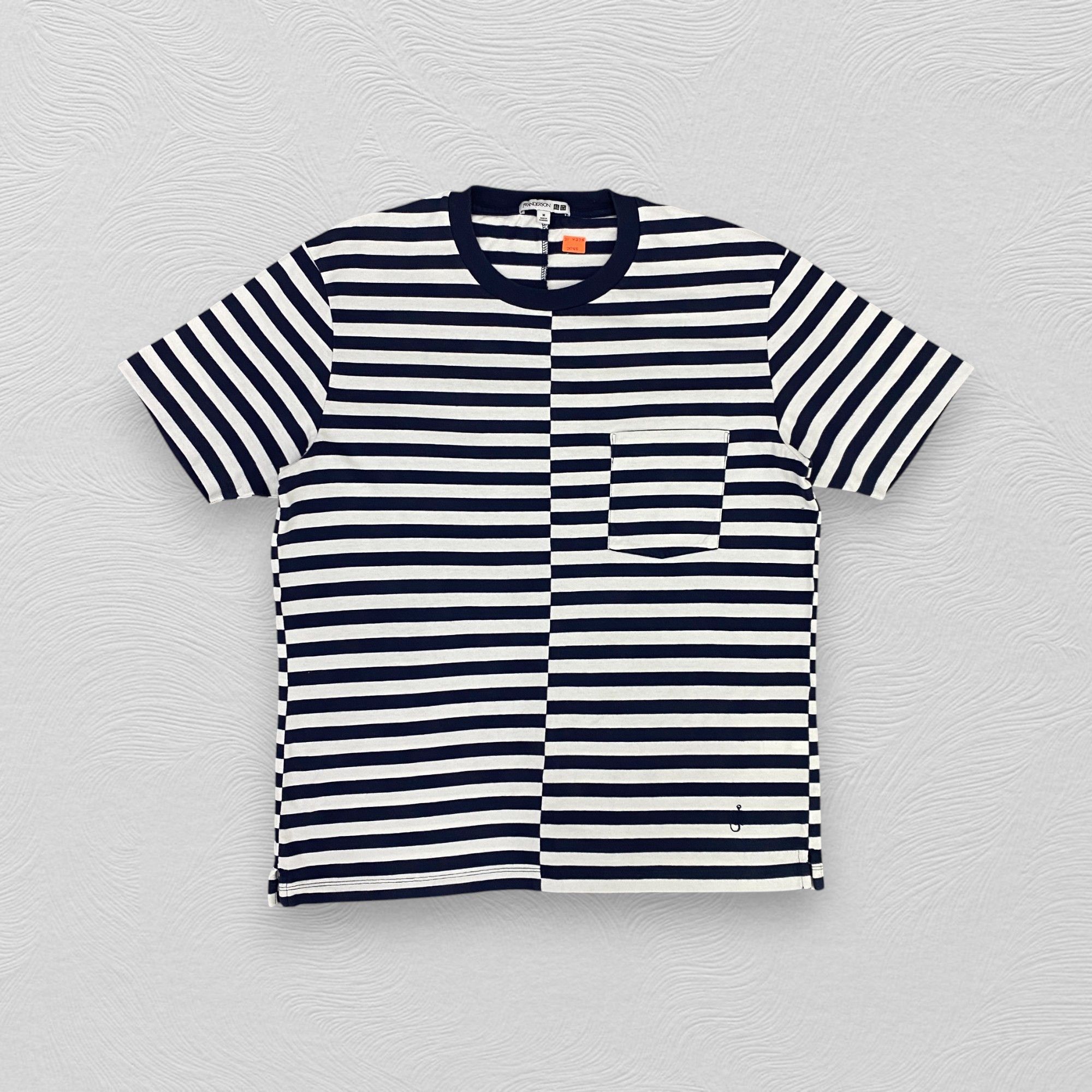 Japanese Brand JW Anderson Uniqlo Cotton Striped Tshirt - J088 Size US M / EU 48-50 / 2 - 1 Thumbnail