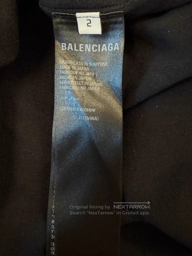 Balenciaga Balenciaga Long Sleeve Black Size US M / EU 48-50 / 2 - 4 Thumbnail