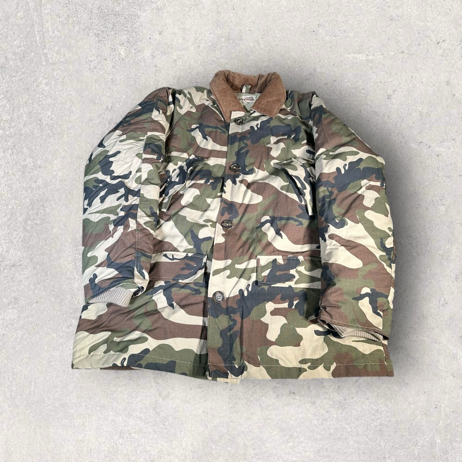 Stussy Stüssy Micro Ripstop Down Parka Jacket (Black) | Grailed