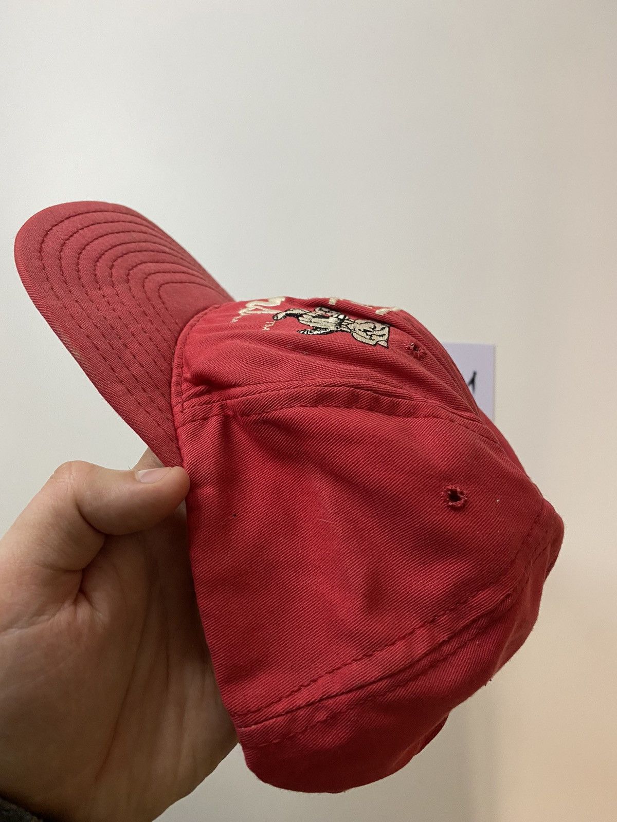 NCAA Wisconsin Badgers vintage made in USA cap hat Size ONE SIZE - 3 Thumbnail