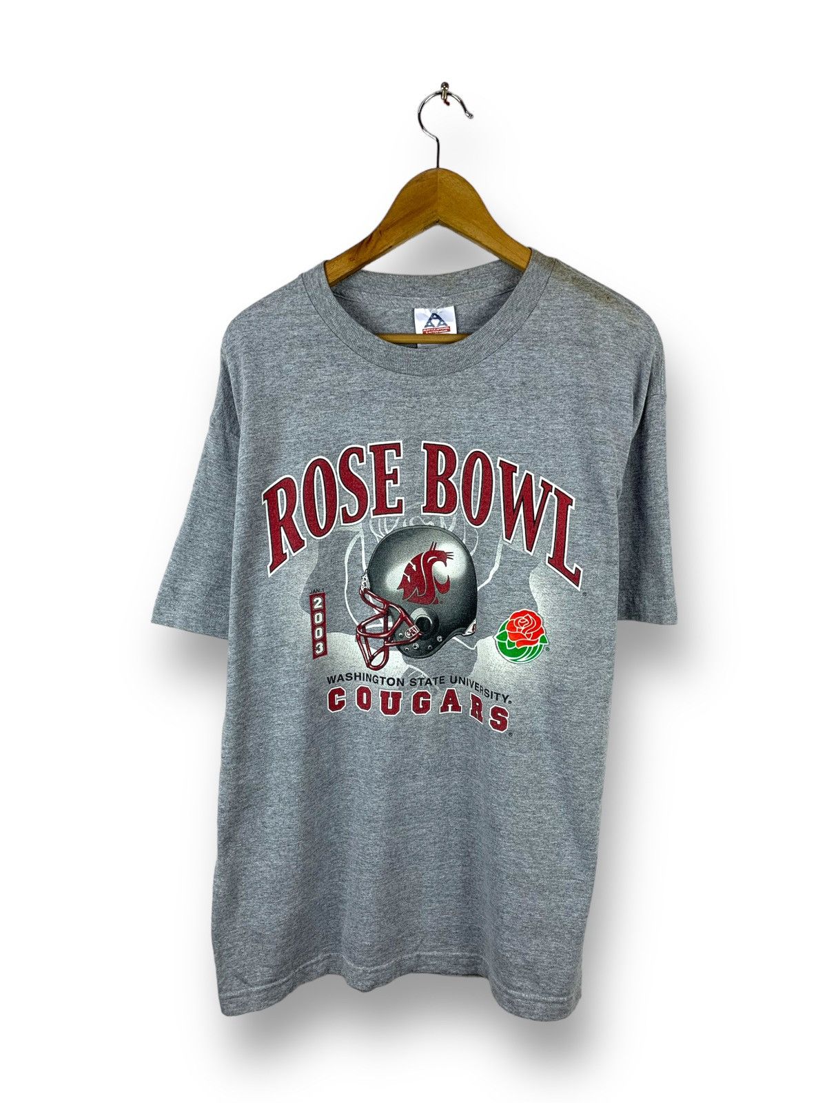NFL Steals! Vintage Washington Cougars Rosebowl Tee Size US L / EU 52-54 / 3 - 1 Thumbnail