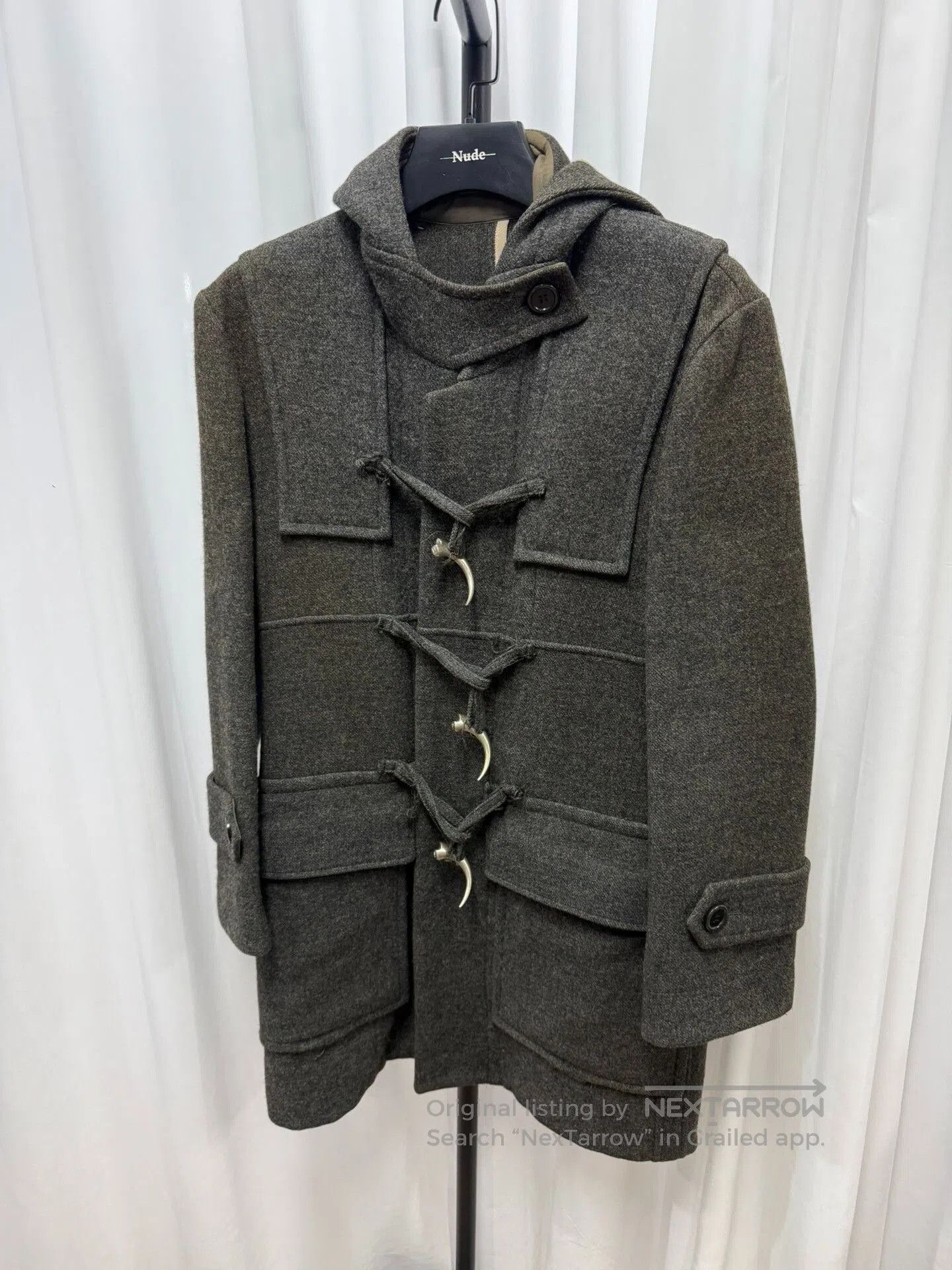 Undercover UNDERCOVER 97AW Metal Buckle Coat. Size US M / EU 48-50 / 2 - 1 Thumbnail