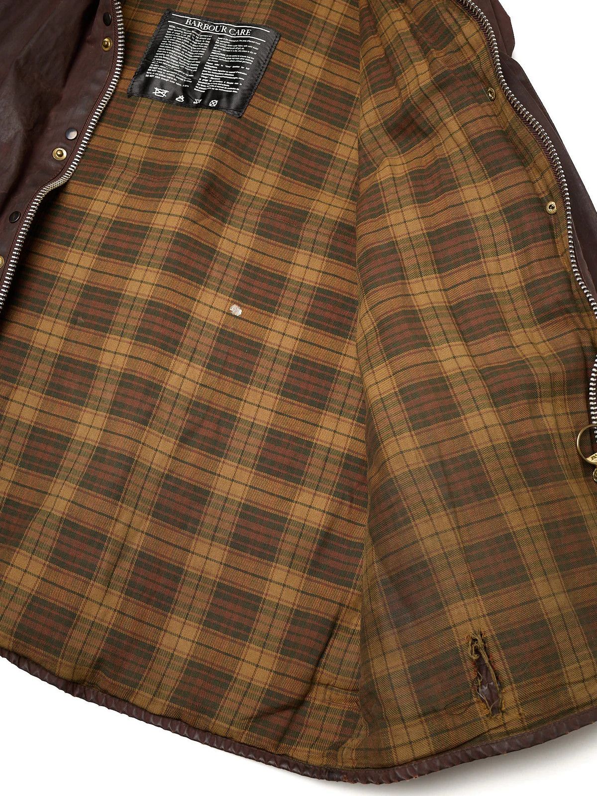 Barbour Vintage BARBOUR Beaufort Motorcycle Wax Jacket 3 Crest Size US L / EU 52-54 / 3 - 9 Thumbnail