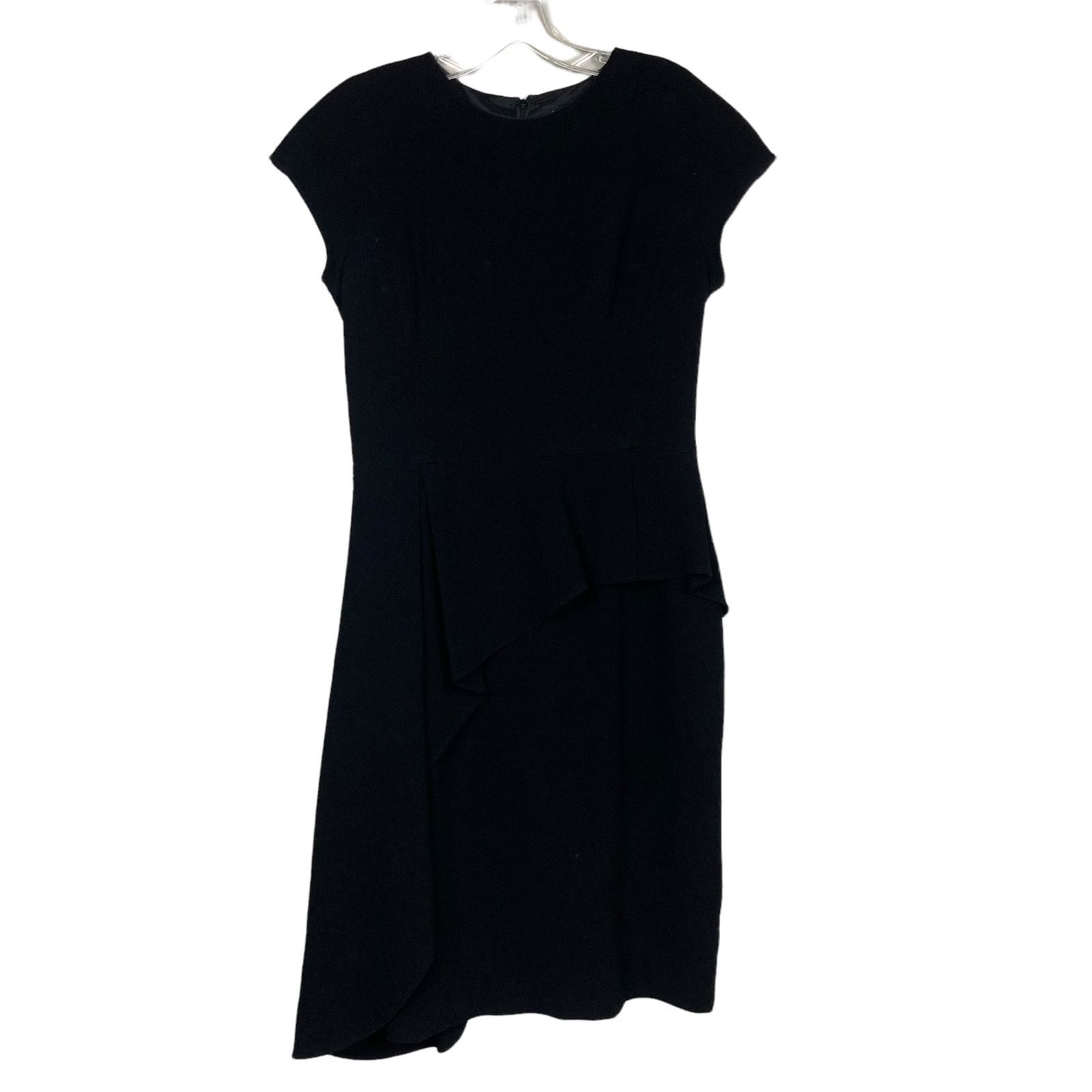 Other Rickie Freeman Teri John Black Short Sleeve Dress Sz 10 Size L / US 10 / IT 46 - 9 Thumbnail