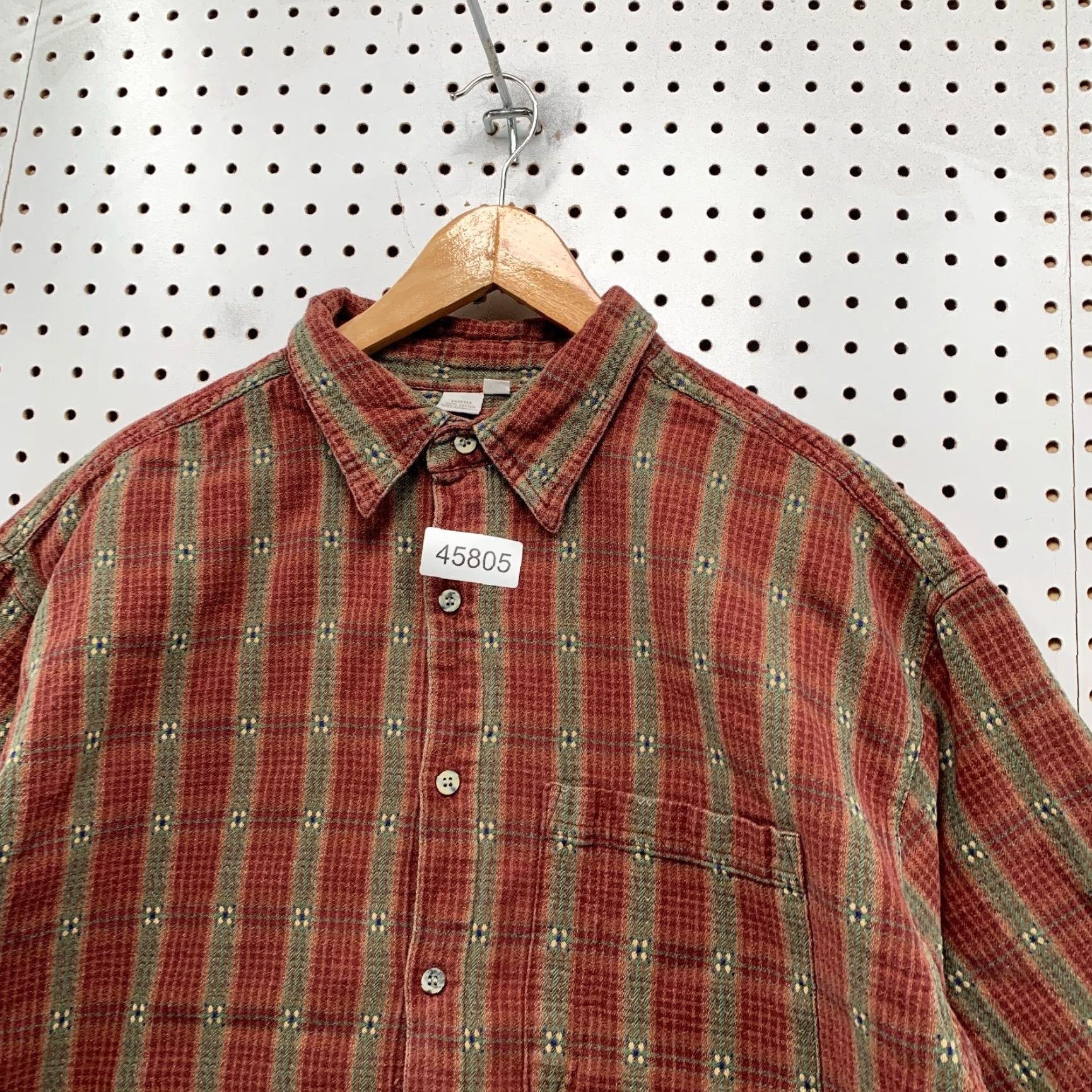 The Territory Ahead VINTAGE Territory Ahead Button Shirt Mens 2XLT Red Western Short Sleeve Button-Up Shirt Size US XXL / EU 58 / 5 - 4 Thumbnail