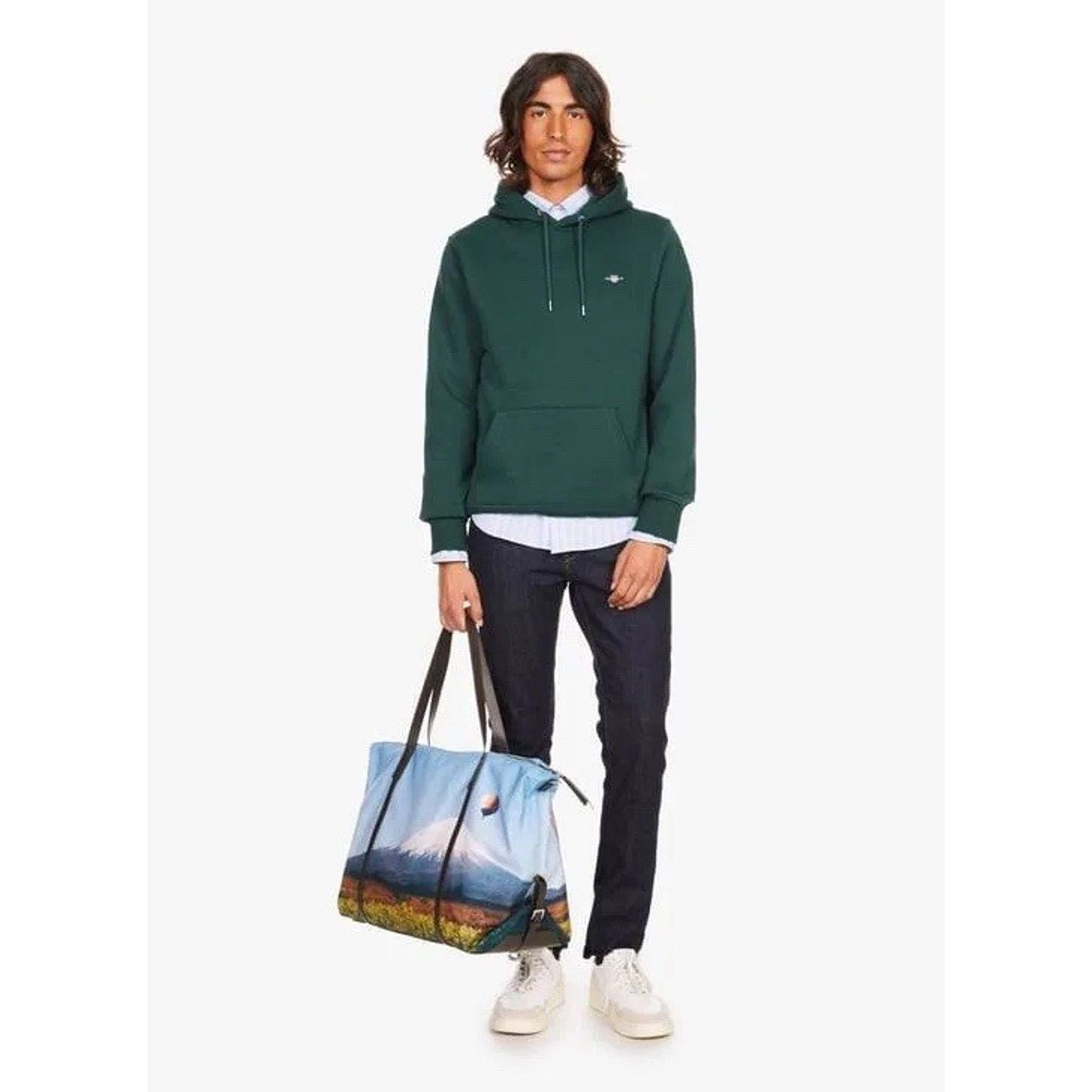 Paul Smith NWT $800 Paul Smith Multistripe Hot Air Balloon Fuji Duffel Size ONE SIZE - 5 Thumbnail