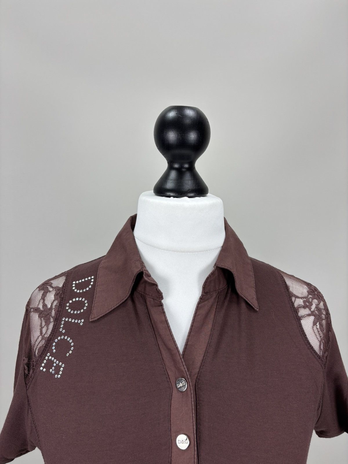 Dolce & Gabbana Womens vintage t shirt Dolce Gabbana Y2k Size S/M Size S / US 4 / IT 40 - 3 Thumbnail