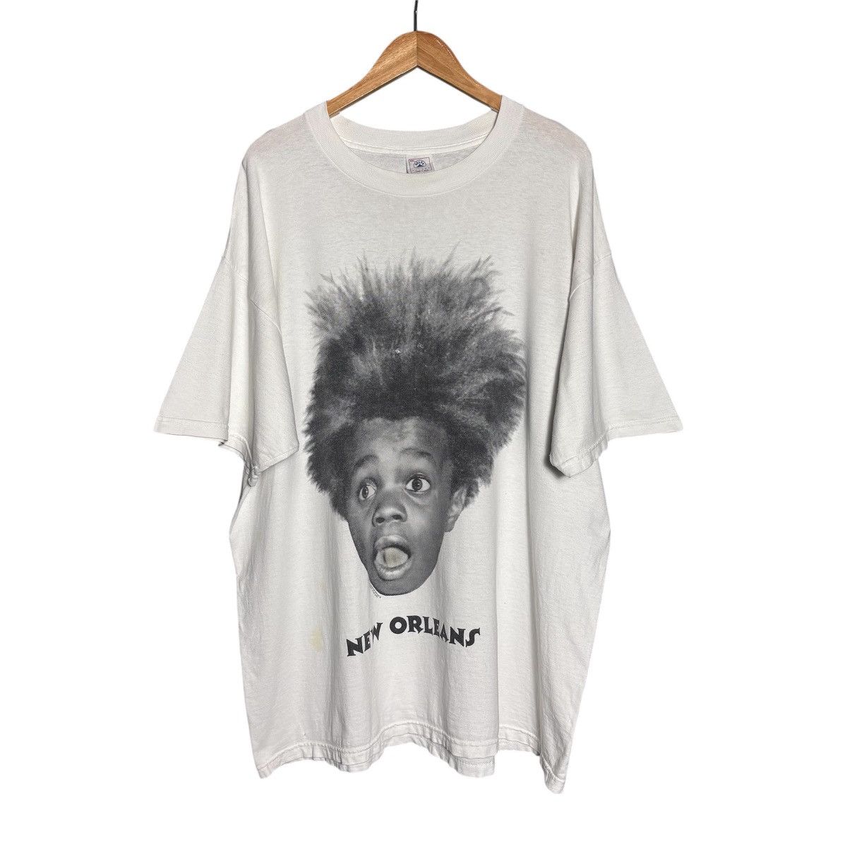 Vintage Vintage Buckwheat New Orlean The Little Rascals Movie Tee Size US XXL / EU 58 / 5 - 1 Thumbnail