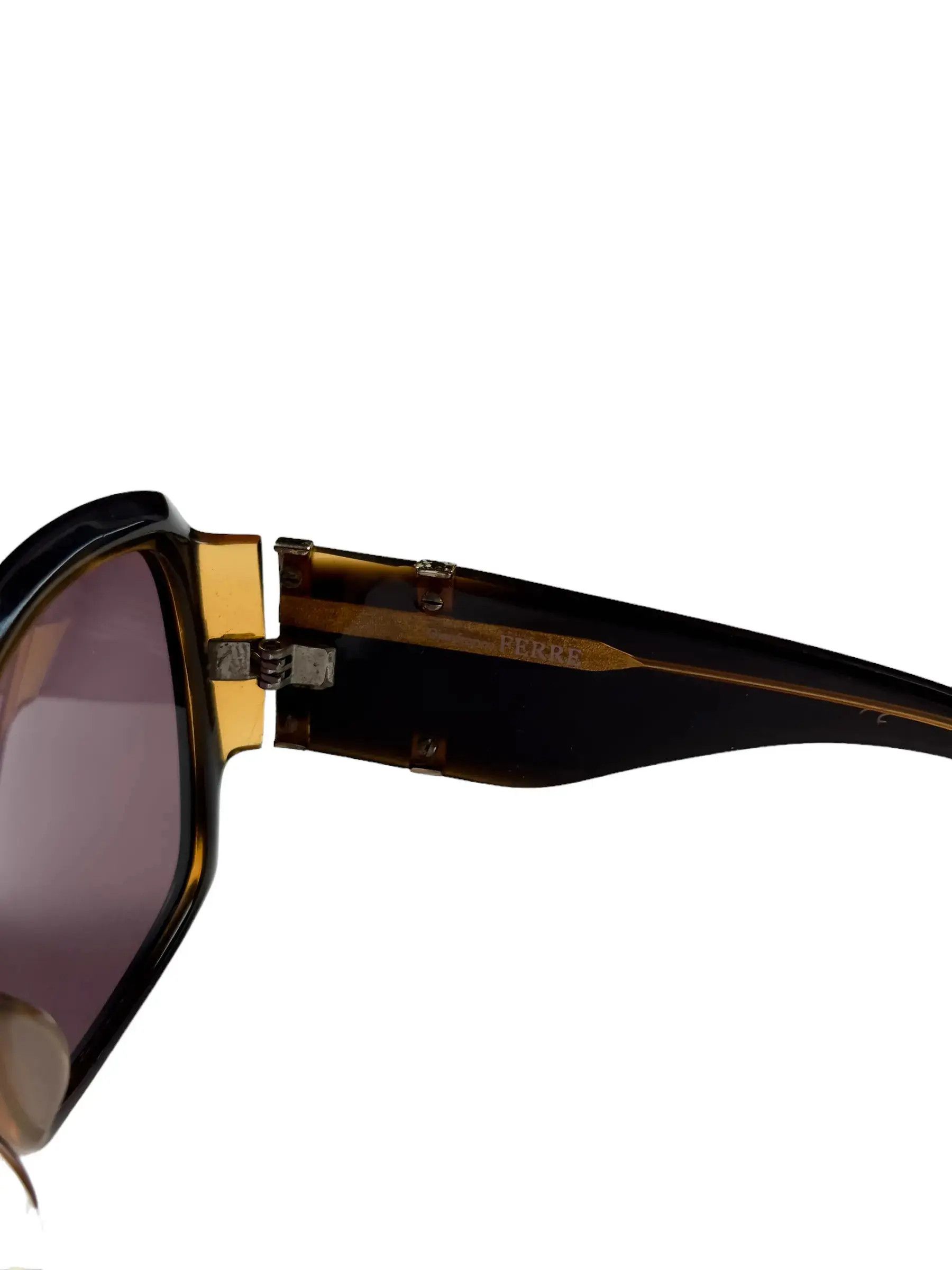 Gianfranco Ferre GF Ferre rhinestones square sunglasses Size ONE SIZE - 5 Thumbnail