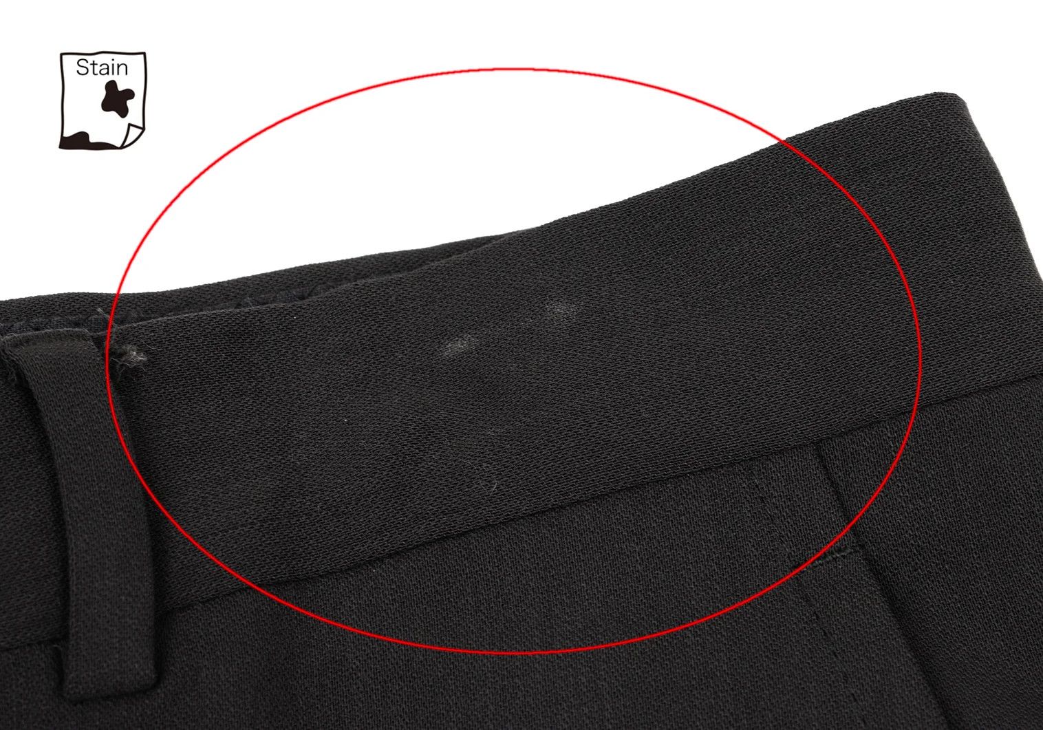 Emporio Armani Wool Center Press Pants in Black, Size 46 Size US 30 / EU 46 - 3 Thumbnail
