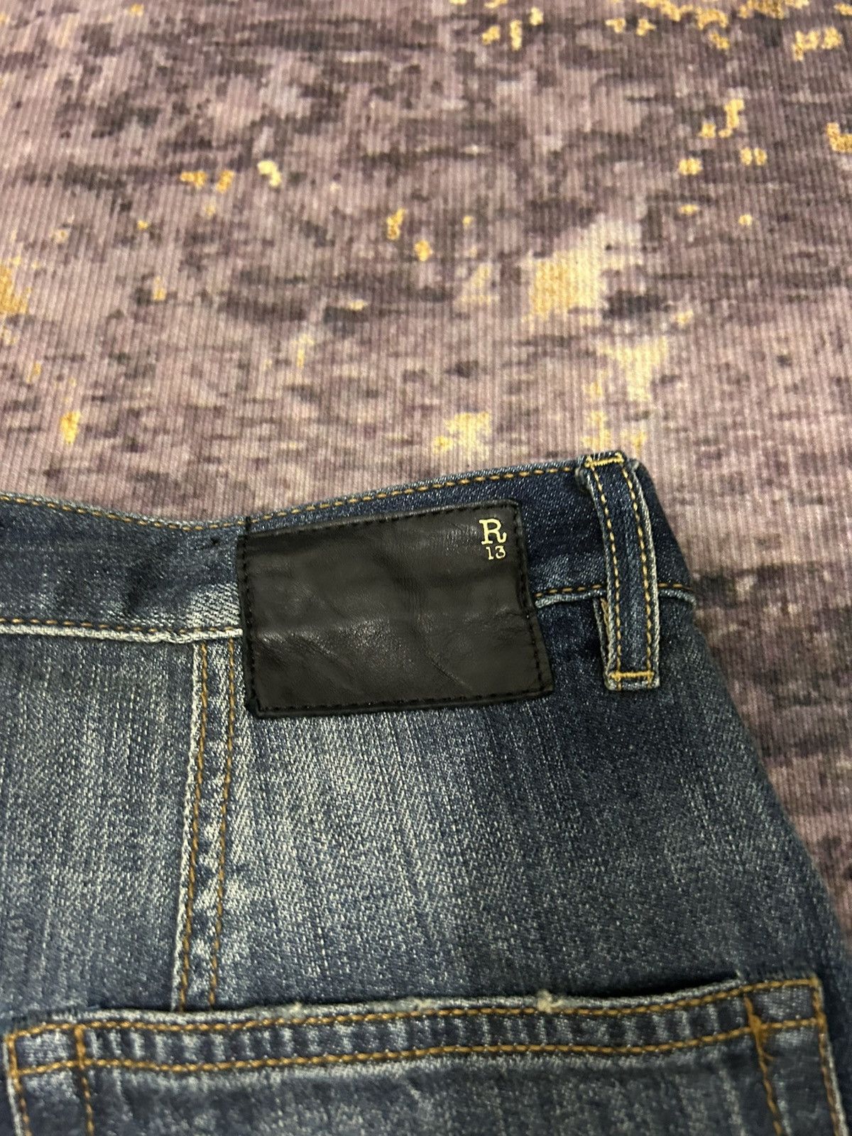 R13 R13 Beggy Rippert Jeans Size US 28 / EU 44 - 10 Thumbnail