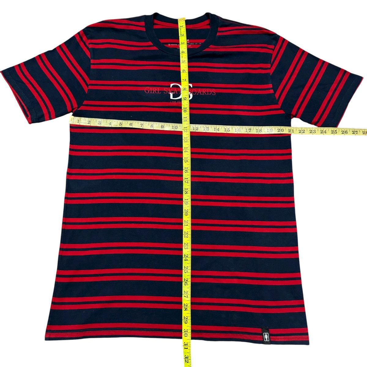 Girl Skateboards Vintage Girl Skateboards Striped Shirt Red Blue Size US L / EU 52-54 / 3 - 11 Thumbnail