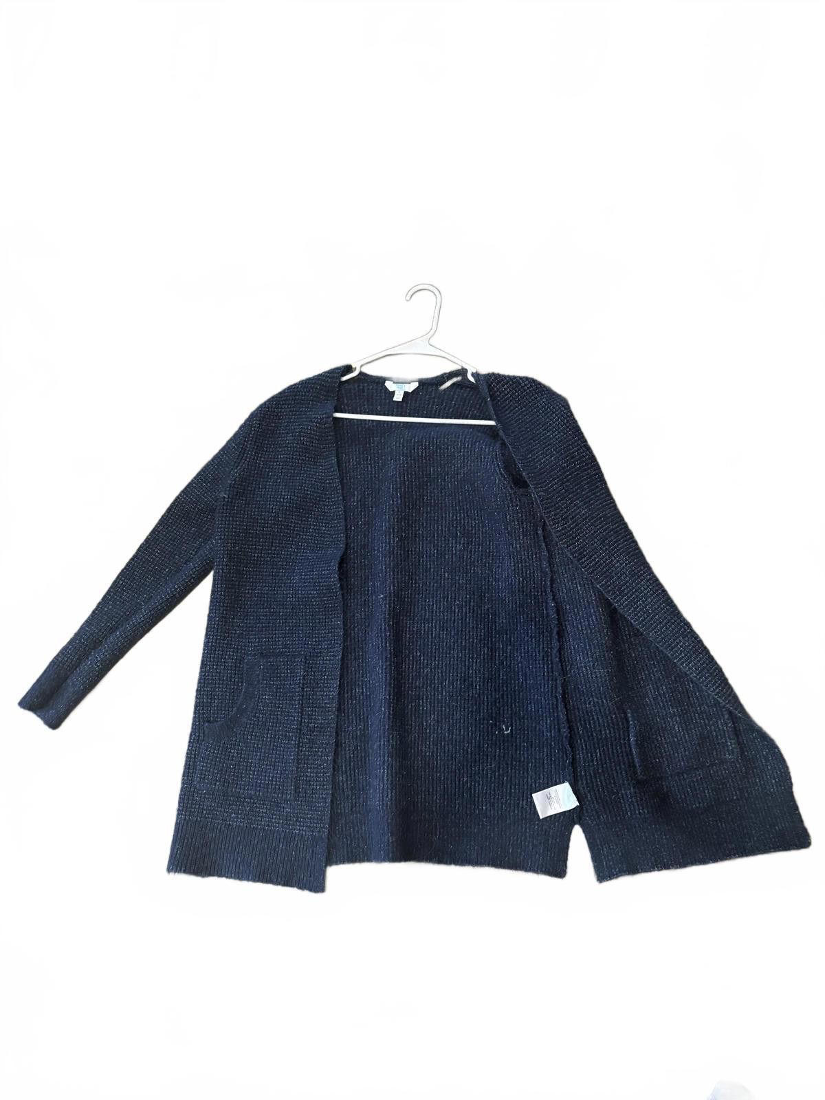Other Time and Tru Navy Blue Knit Cardigan Sweater Size Small Size S / US 4 / IT 40 - 1 Thumbnail
