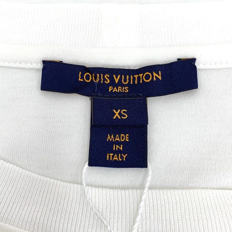 Louis Vuitton Louis Vuitton White geometric printed cotton short sleeve Size XS / US 0-2 / IT 36-38 - 5 Thumbnail