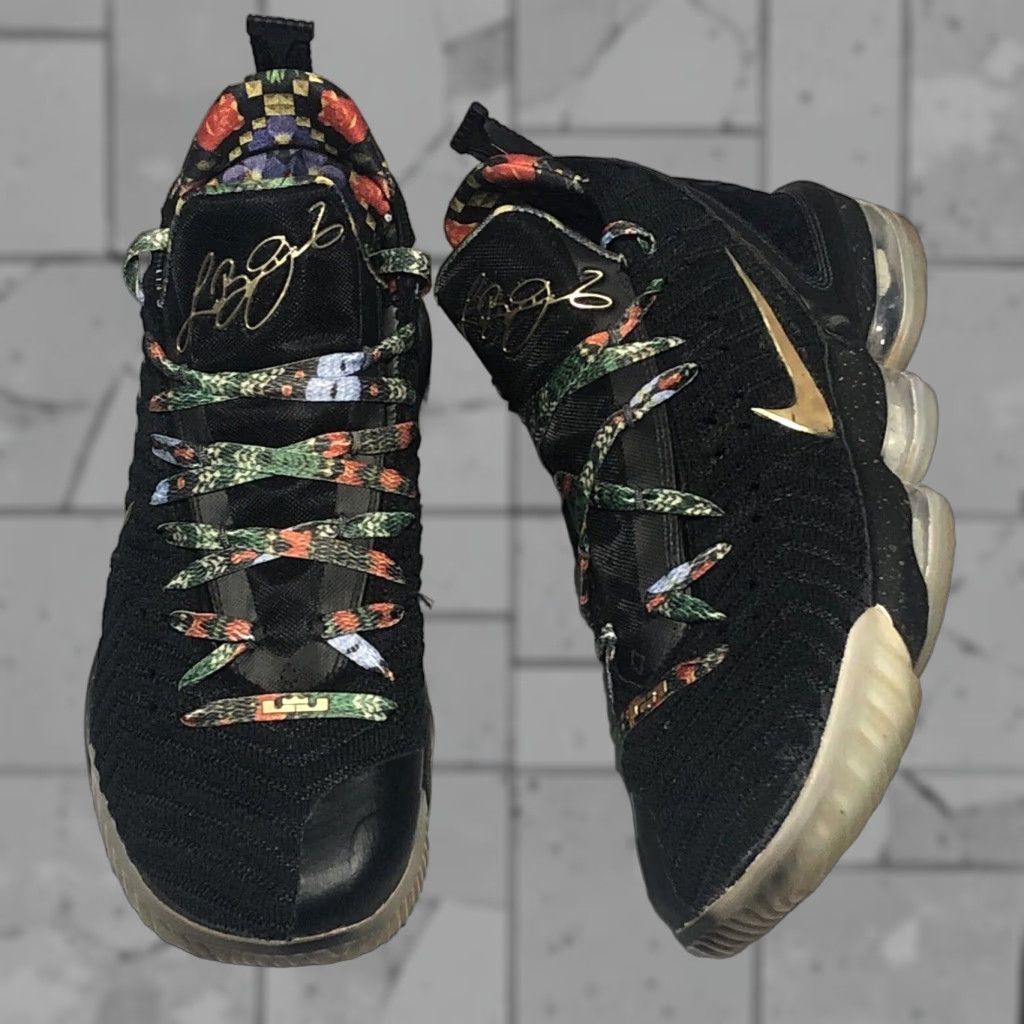 Nike LeBron 16 KC Watch The Throne 2019 Sneakers Shoes Men's Size