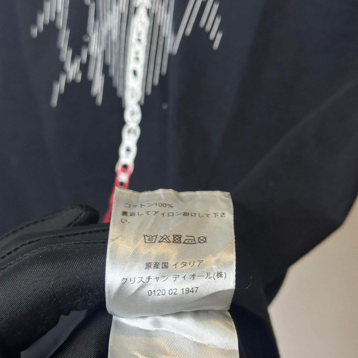 Dior DIOR BIG LOGO BEE BLACK T SHIRT Size US S / EU 44-46 / 1 - 7 Thumbnail