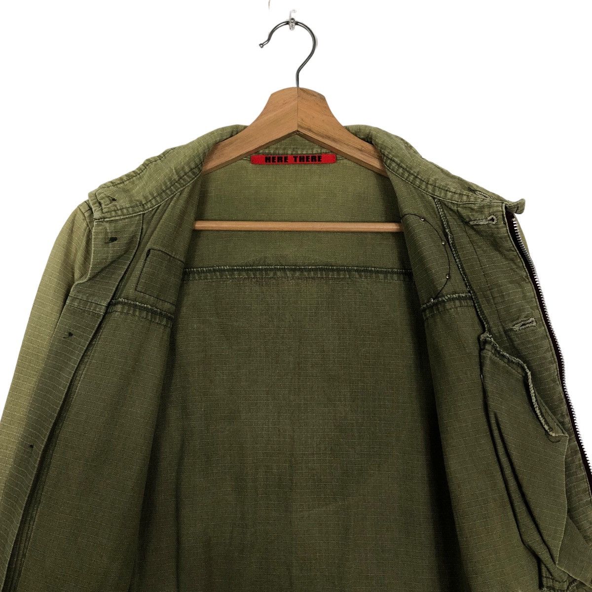Japanese Brand 🔥Here There Chore Jacket Punk Design Distressed Style Size US M / EU 48-50 / 2 - 11 Thumbnail