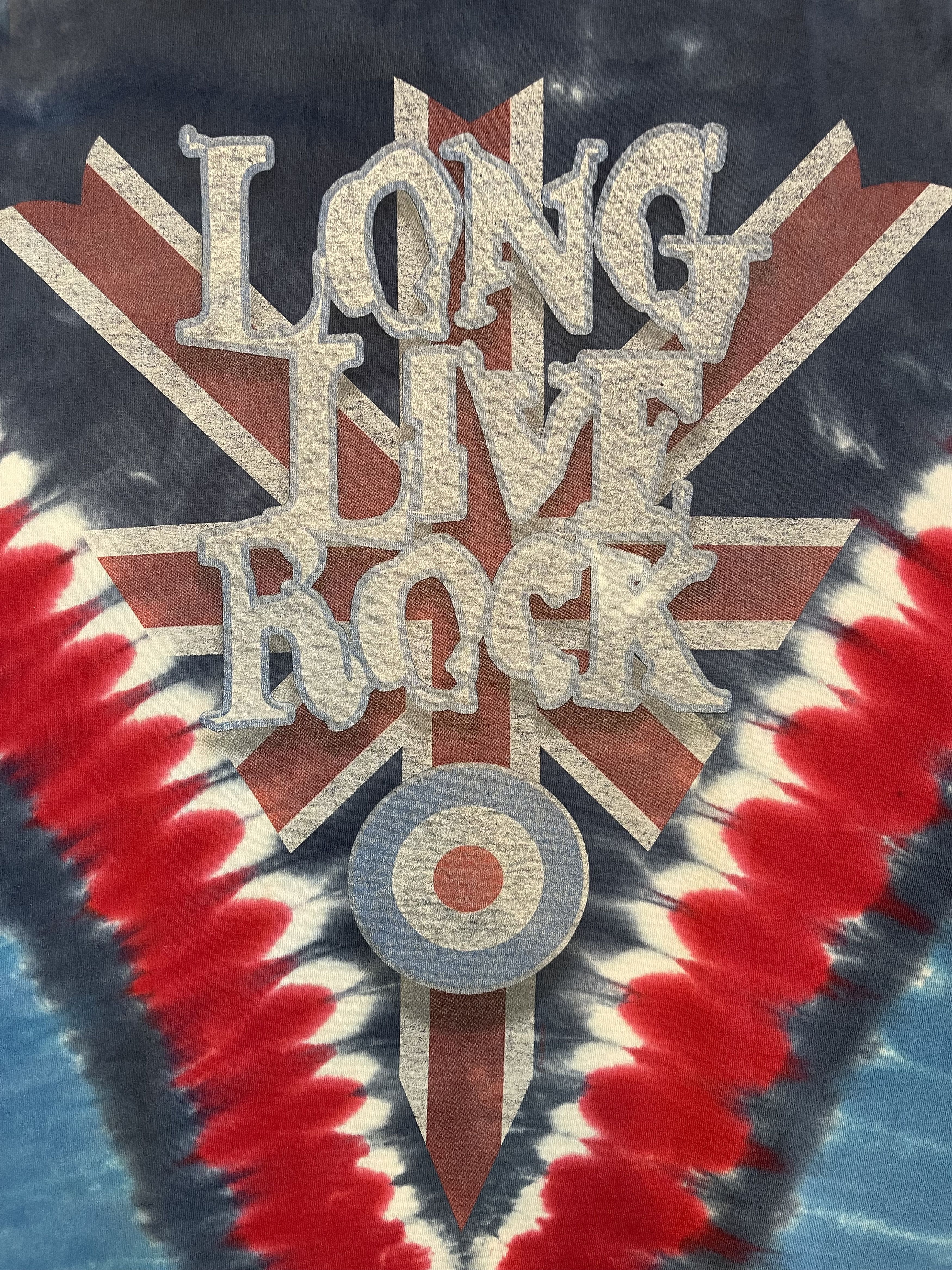 Liquid Blue Vintage Y2K The Who Liquid Blue Tie Dye T-shirt Size US XL / EU 56 / 4 - 4 Thumbnail