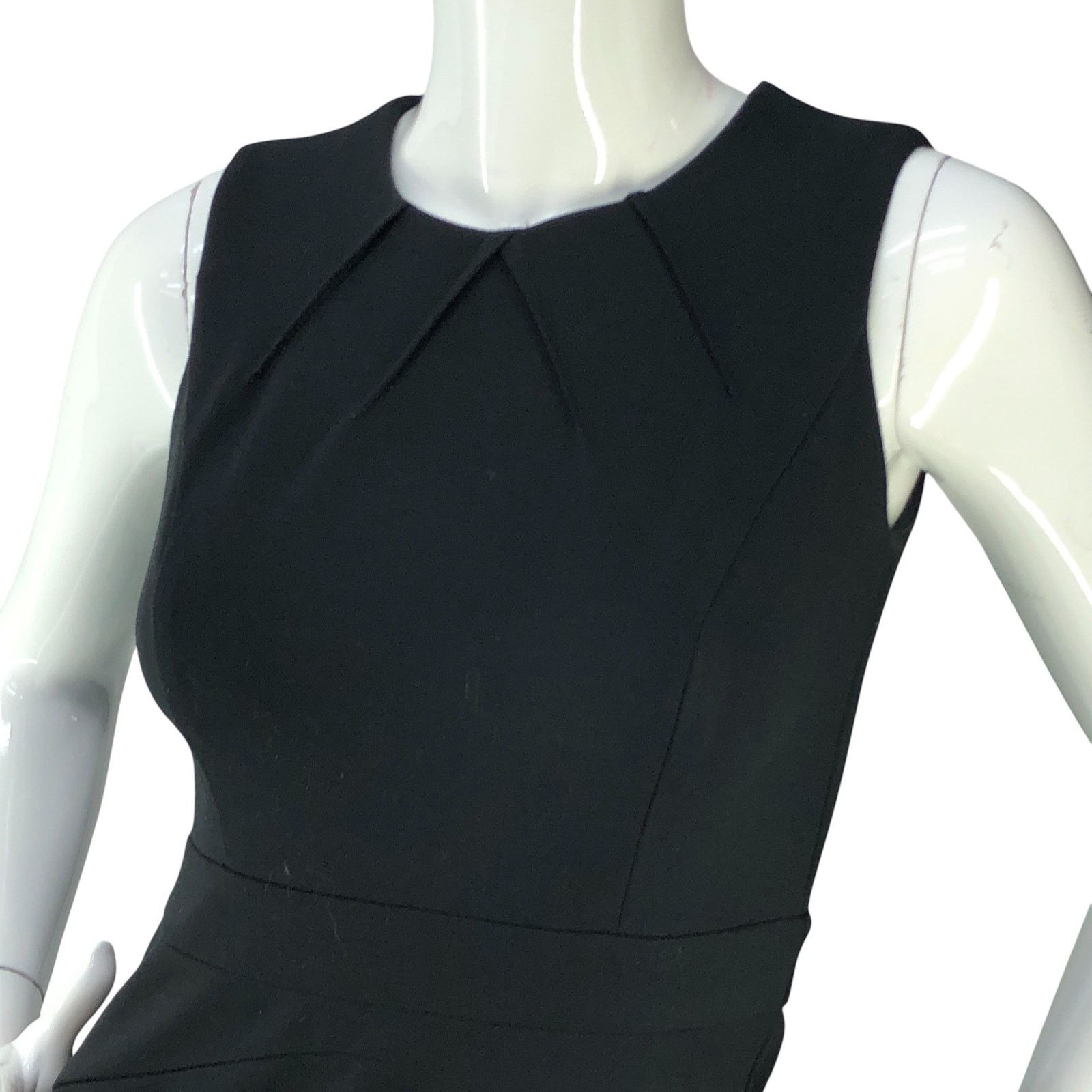 loft black dress Loft Black Ruffle Dress- Size 0 main image 1