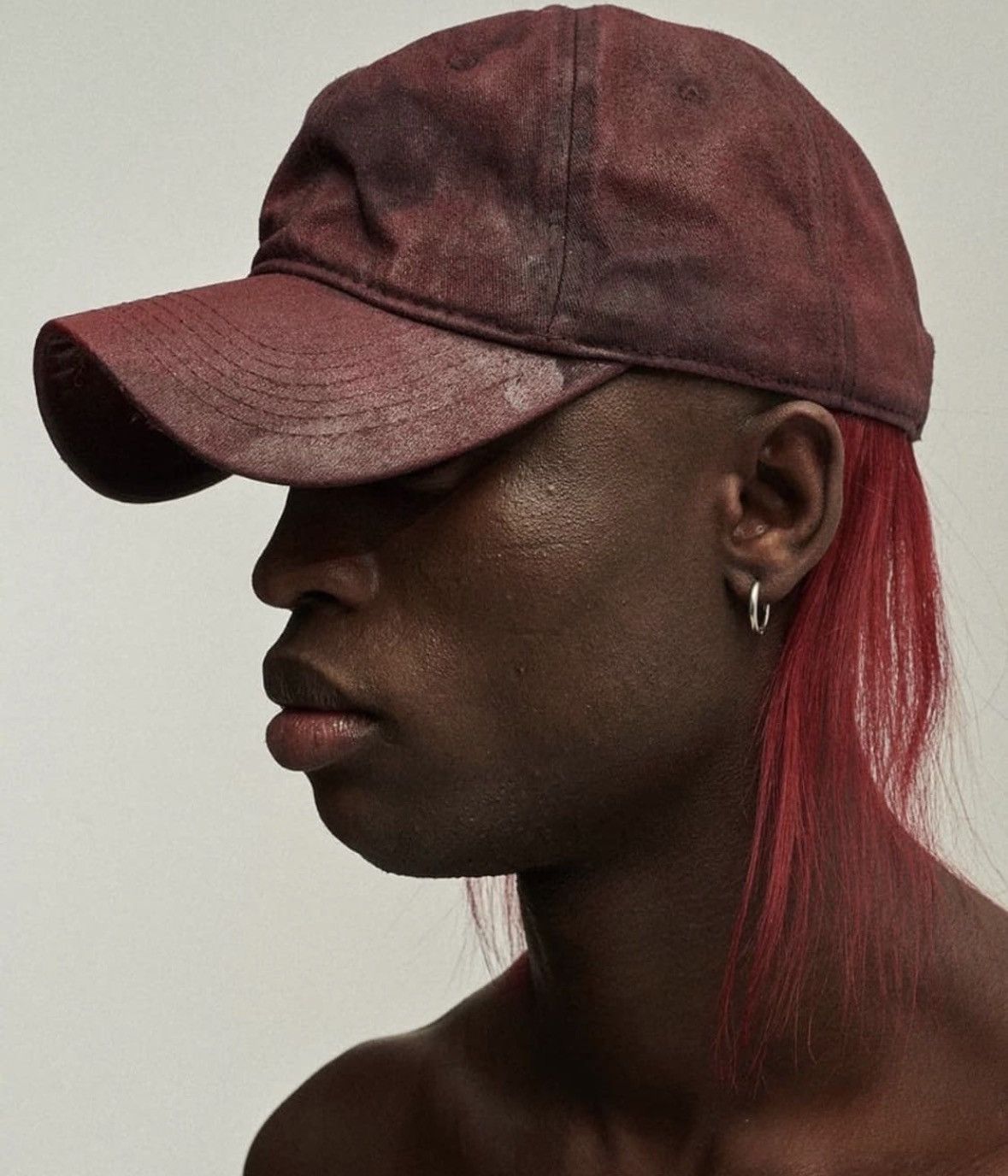 P.L.N. P.L.N. Hair cap red Size ONE SIZE - 1 Thumbnail