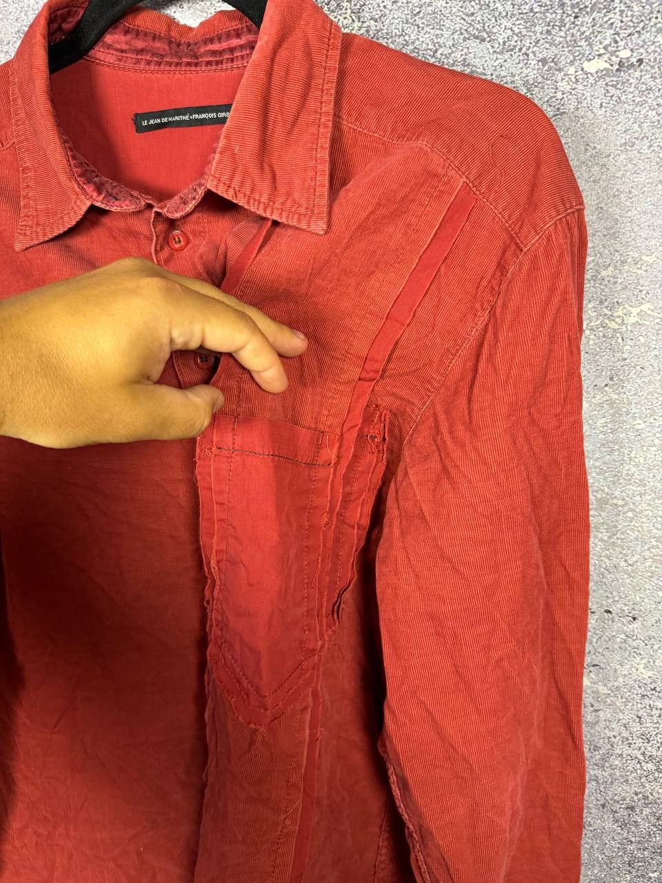 Vintage LE JEAN DE MARITHE + FRANCOIS GIRBAUD VELURE SHIRT Size US M / EU 48-50 / 2 - 11 Thumbnail