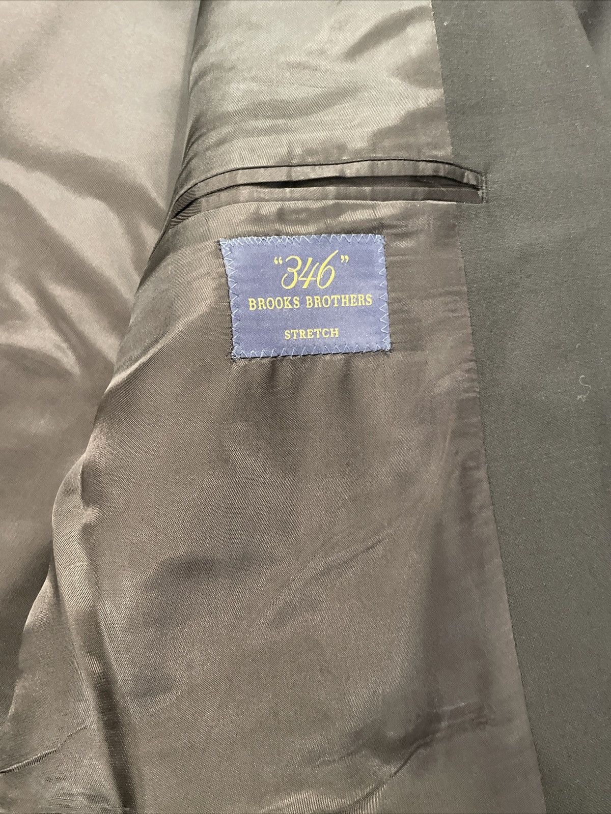 Brooks Brothers Brooks Brothers 346 Stretch Suit Jacket Blazer 46R Size 46R - 6 Thumbnail