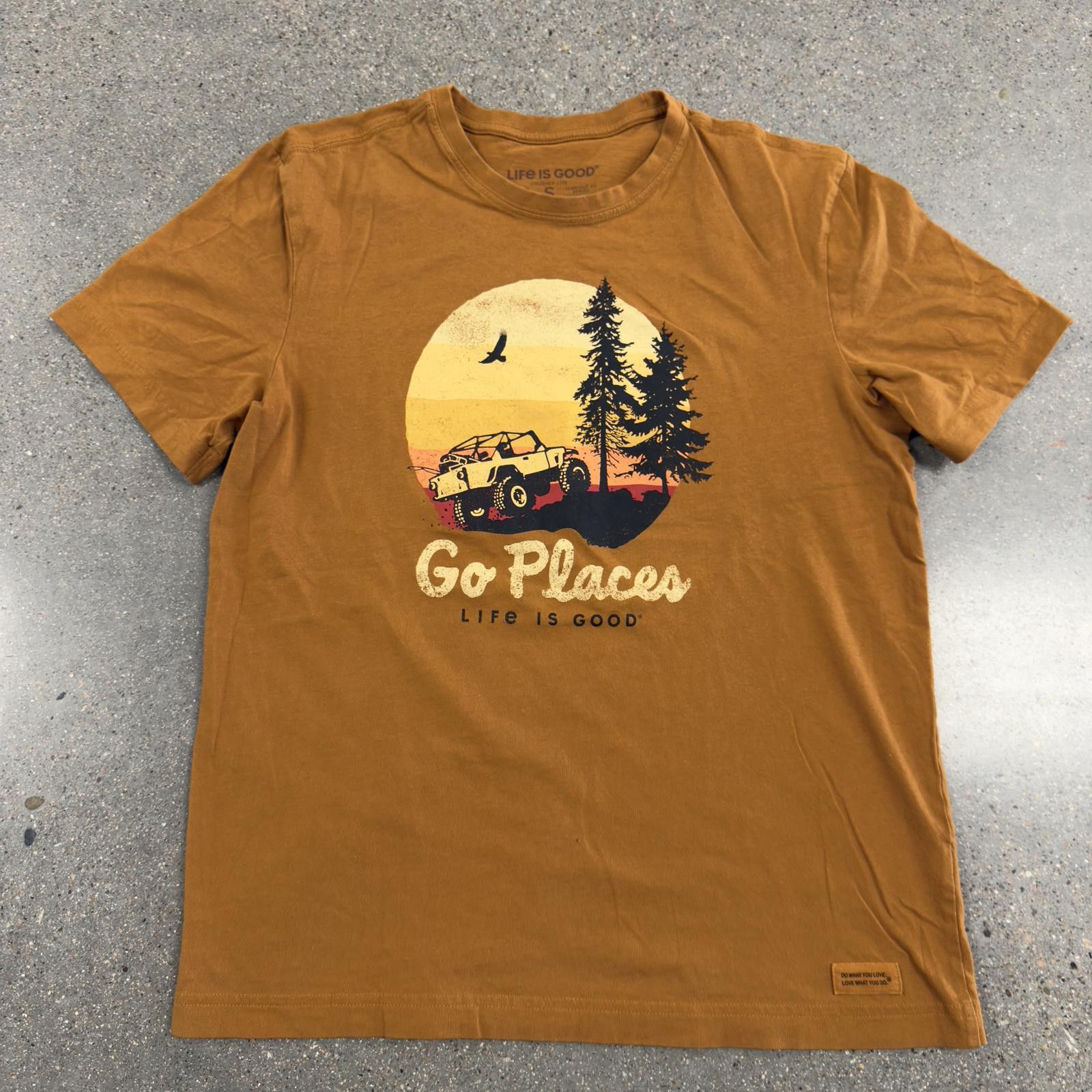 Life is Good NWOT Life is Good Go Places Adventure T-Shirt S Size US L / EU 52-54 / 3 - 1 Thumbnail