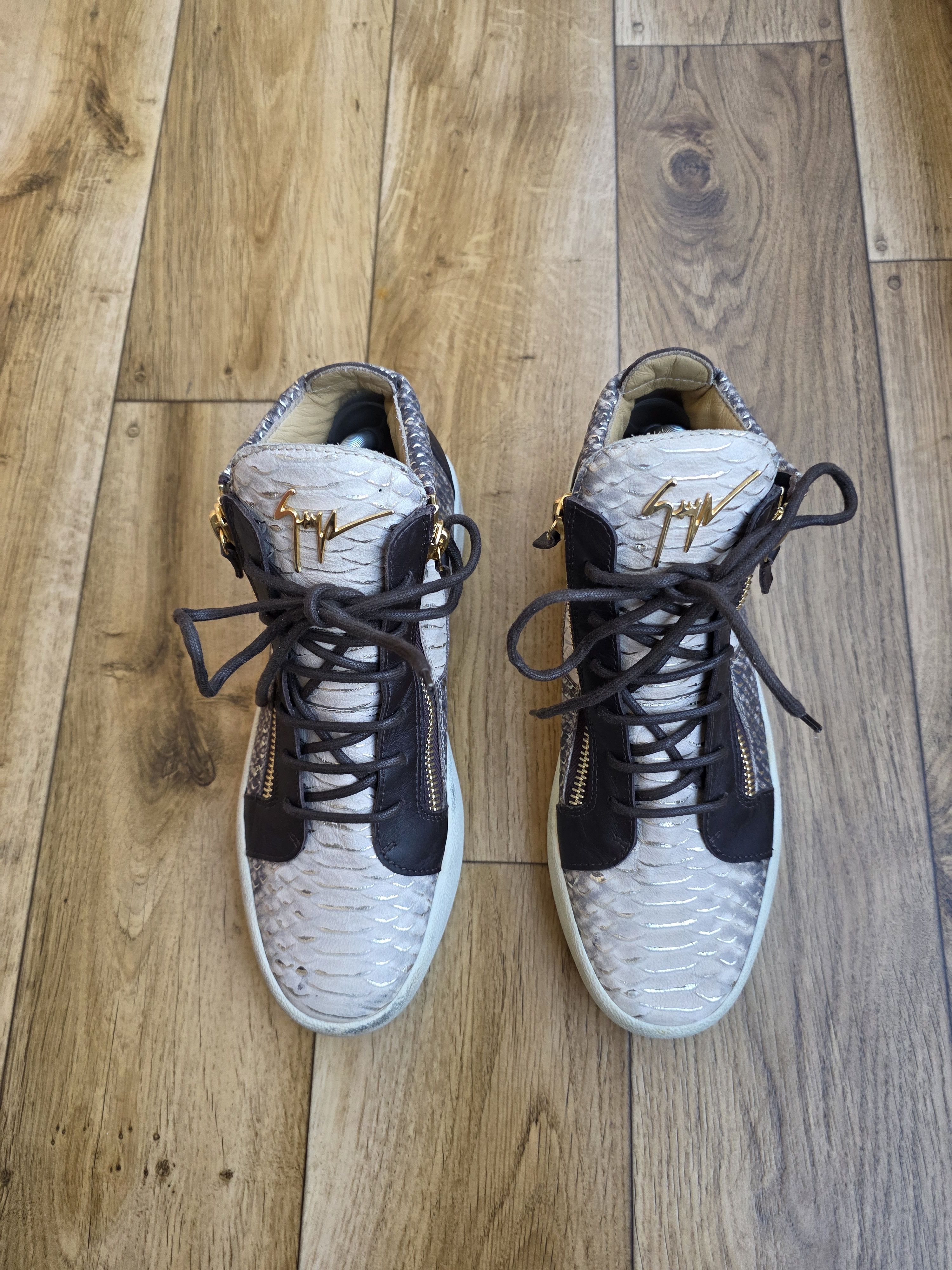 Giuseppe Zanotti Giuseppe Zanotti High Top Sneakers Size US 9 / EU 42 - 1 Thumbnail