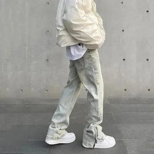 Japanese Brand Skinny Jeans Y2k Fashion Casual Vintage Fit Distressed Size US 32 / EU 48 - 3 Thumbnail